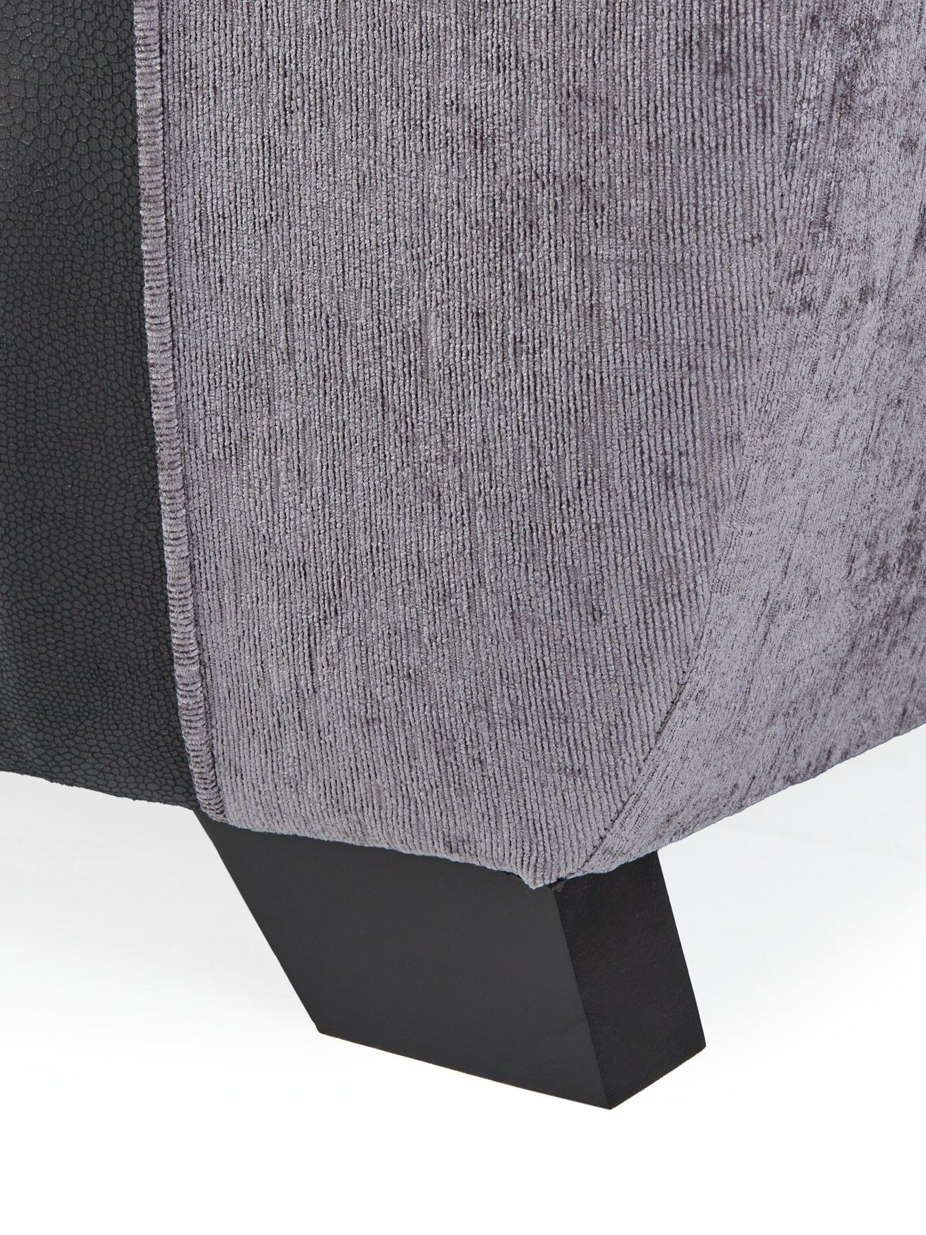 Image 4 of 6 of The Very Collection Narva Fabric/Faux Leather Right Hand Corner Group Sofa&nbsp;- Made to Order in the UK