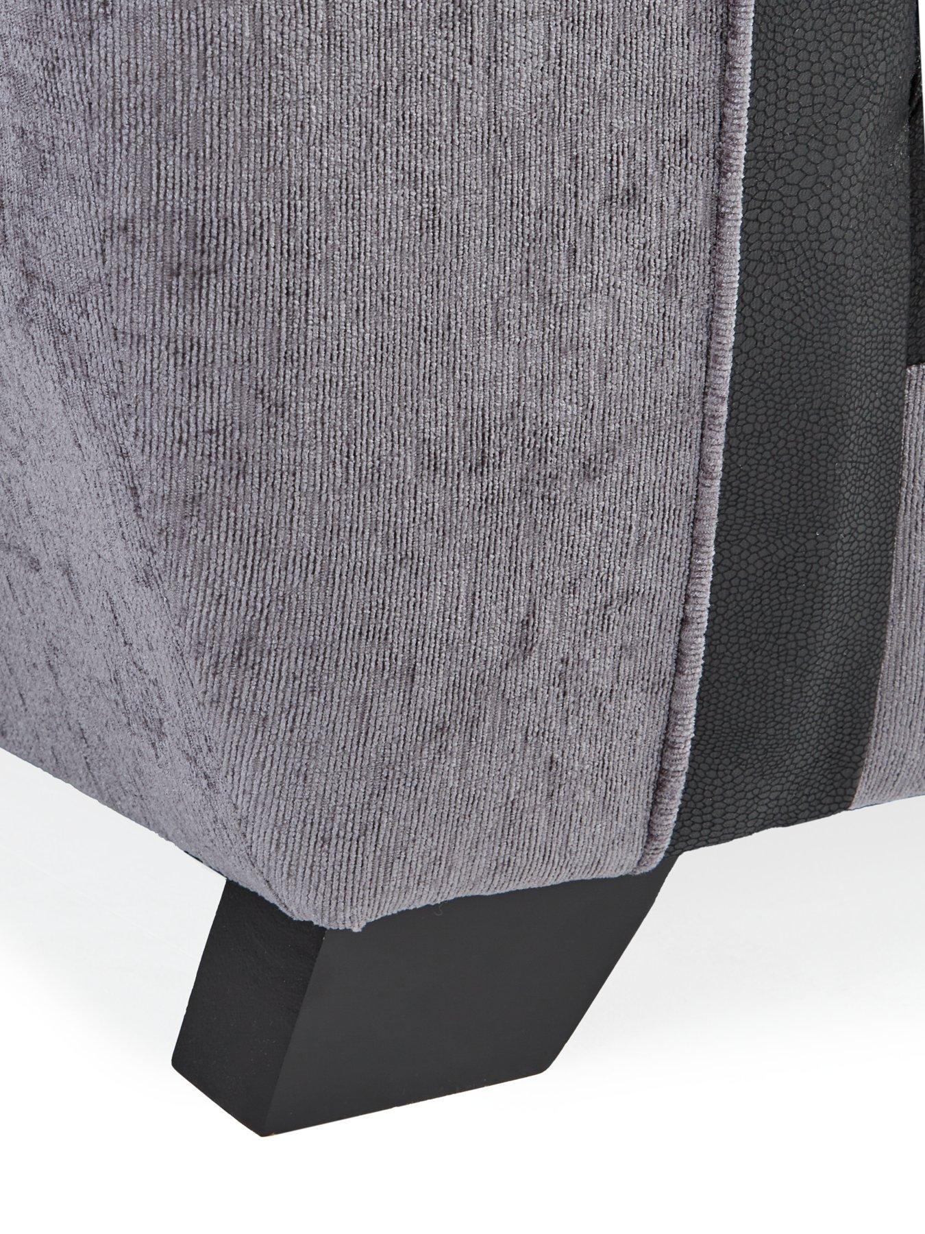 Image 4 of 7 of The Very Collection Narva Fabric/Faux Leather 2 Seater Sofa&nbsp;- Made to Order in the UK