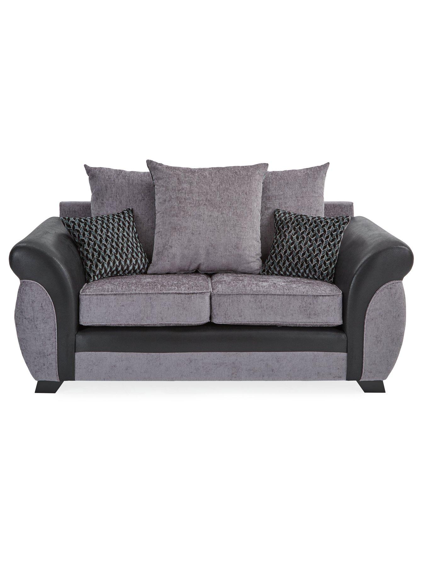 Image 6 of 7 of The Very Collection Narva Fabric/Faux Leather 2 Seater Sofa&nbsp;- Made to Order in the UK