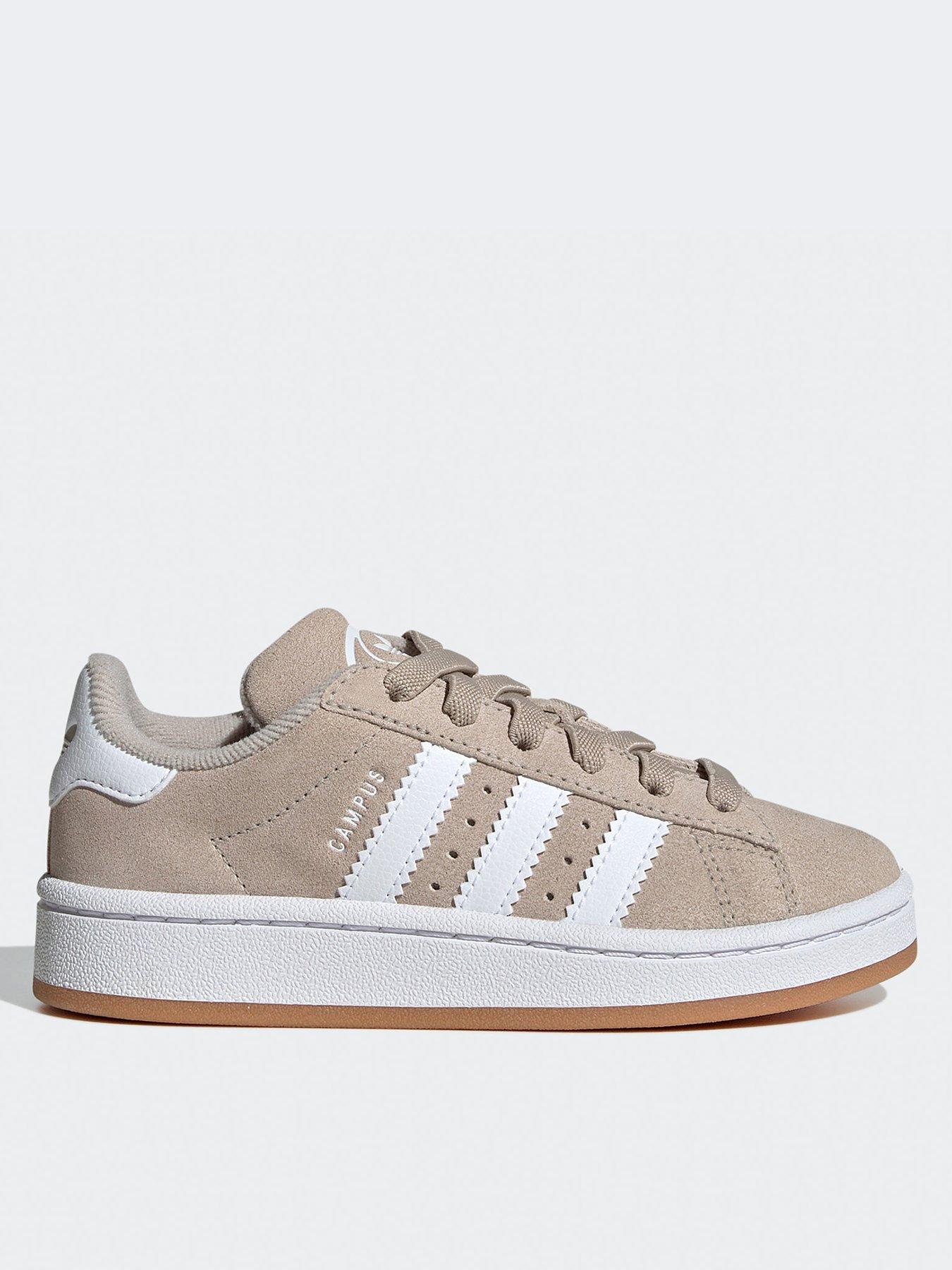 adidas Originals Kids Unisex Campus 00's Elastic Trainers - Beige