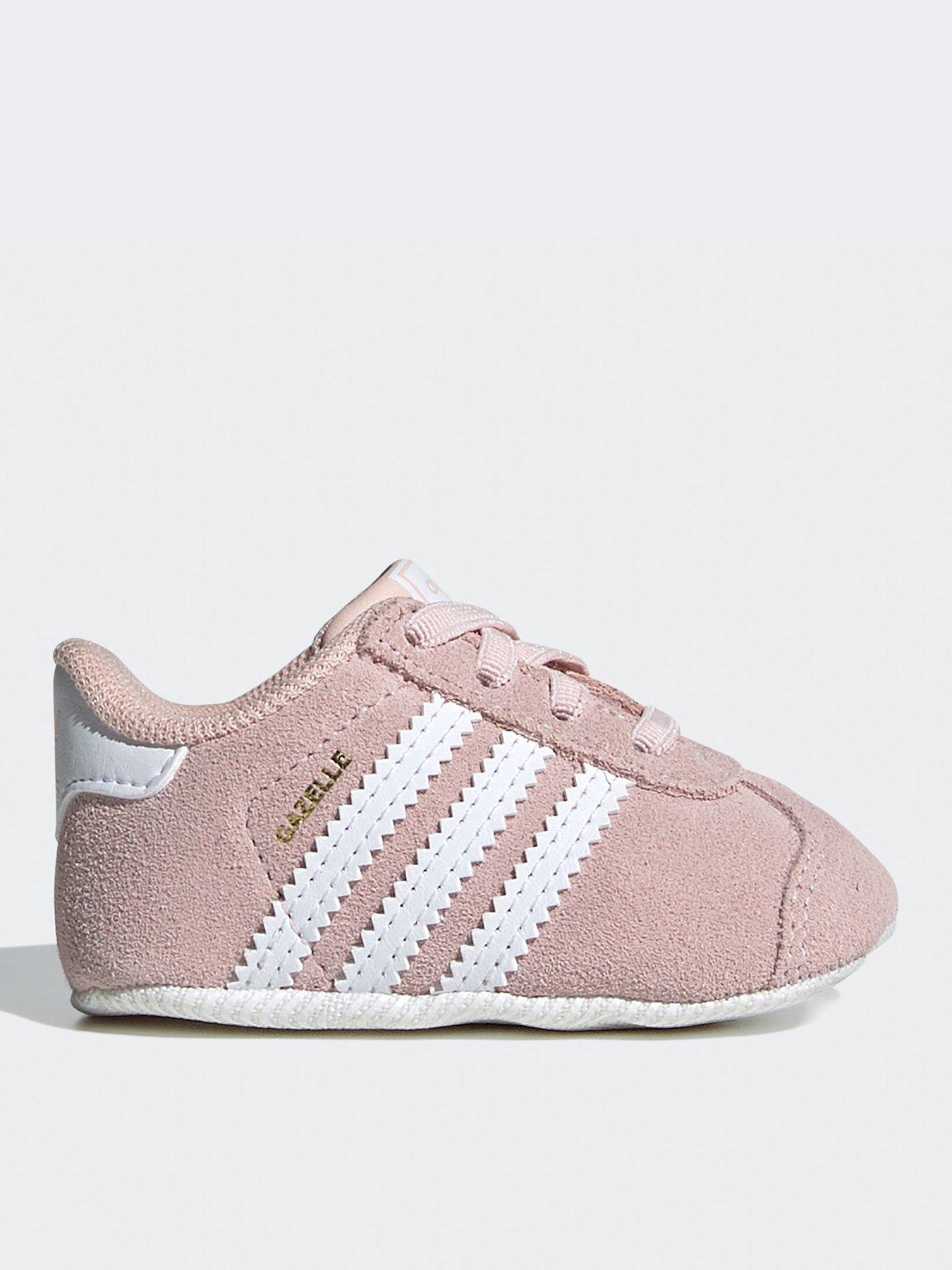 adidas Originals Baby Gazelle Crib Trainers - Pink
