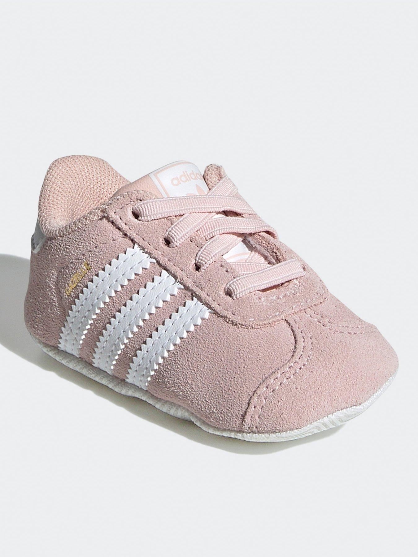  image of adidas-originals-baby-gazelle-crib-trainers-pink