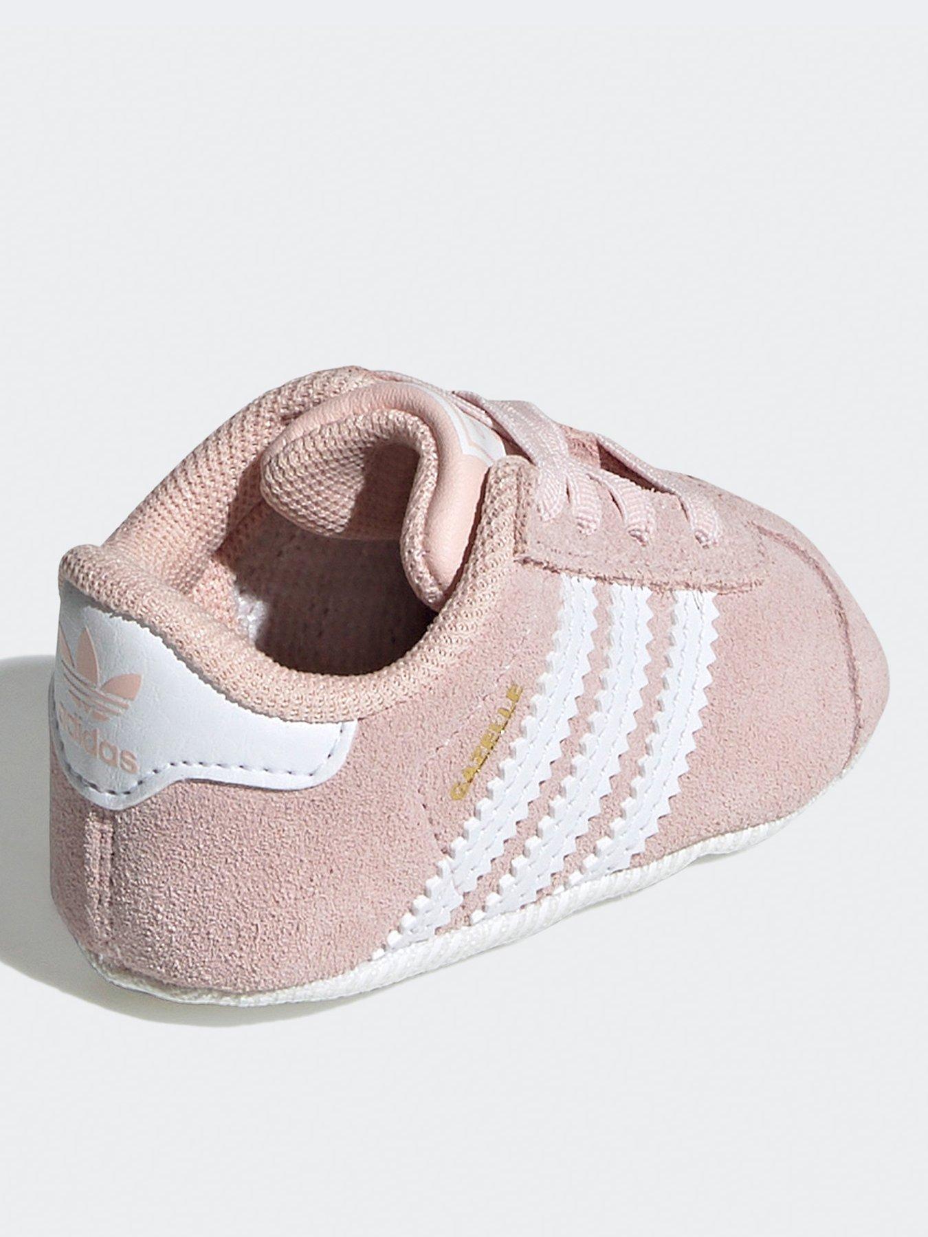  image of adidas-originals-baby-gazelle-crib-trainers-pink