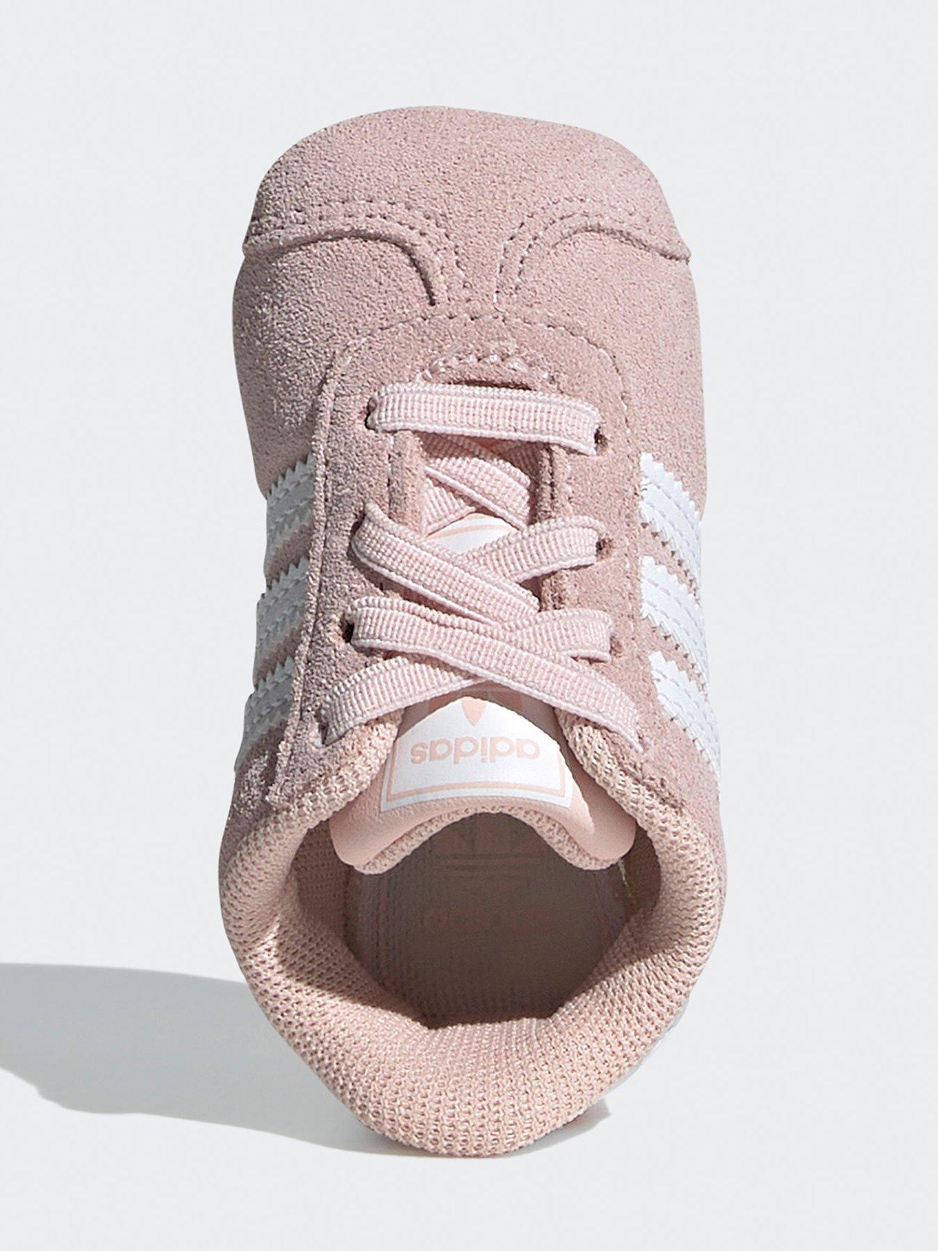  image of adidas-originals-baby-gazelle-crib-trainers-pink