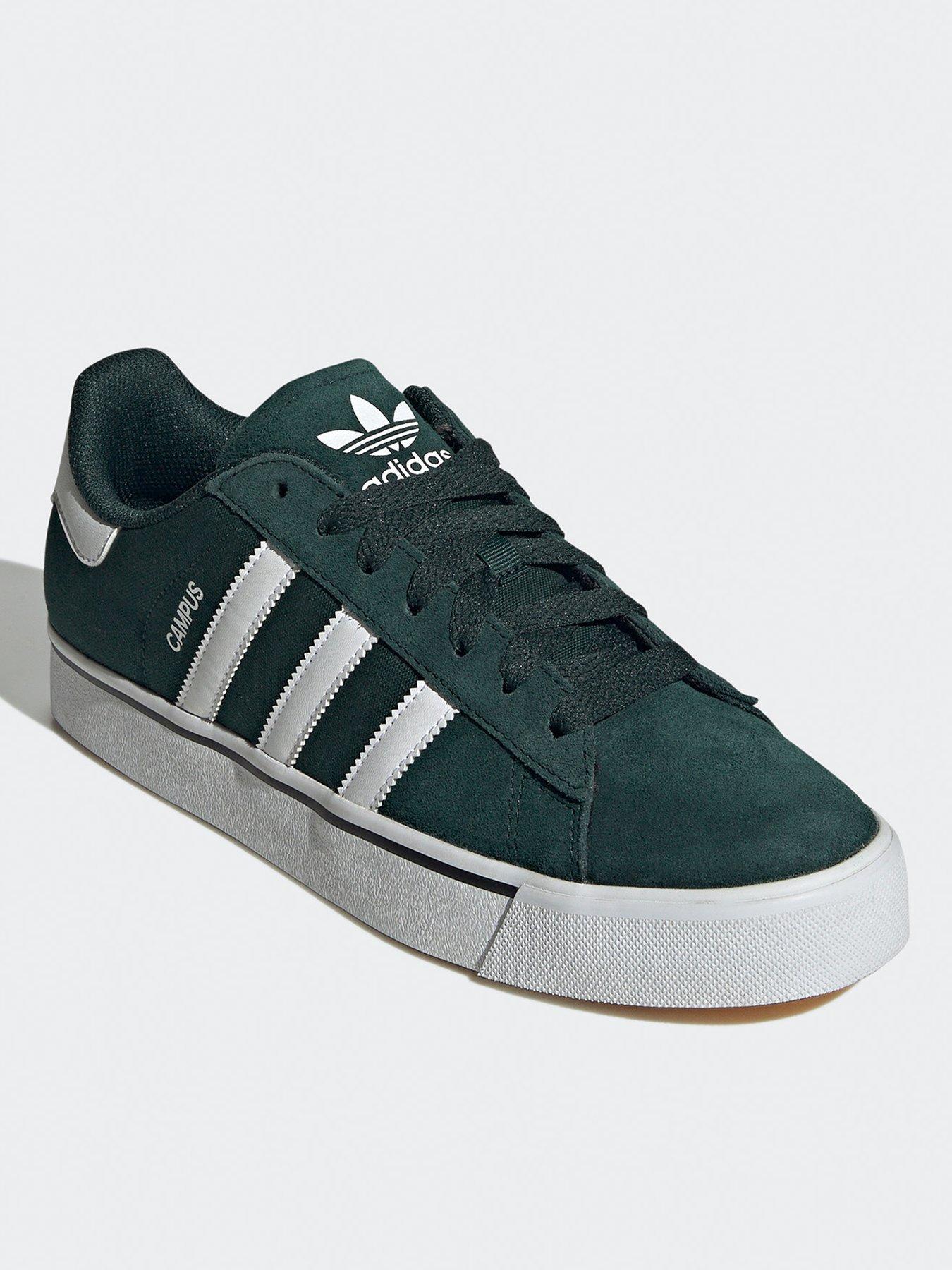 Image 2 of 6 of adidas Originals Mens Campus Vulc Trainers - Green