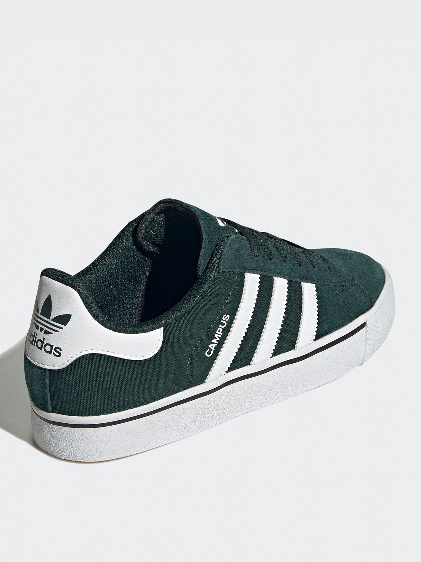 Image 3 of 6 of adidas Originals Mens Campus Vulc Trainers - Green