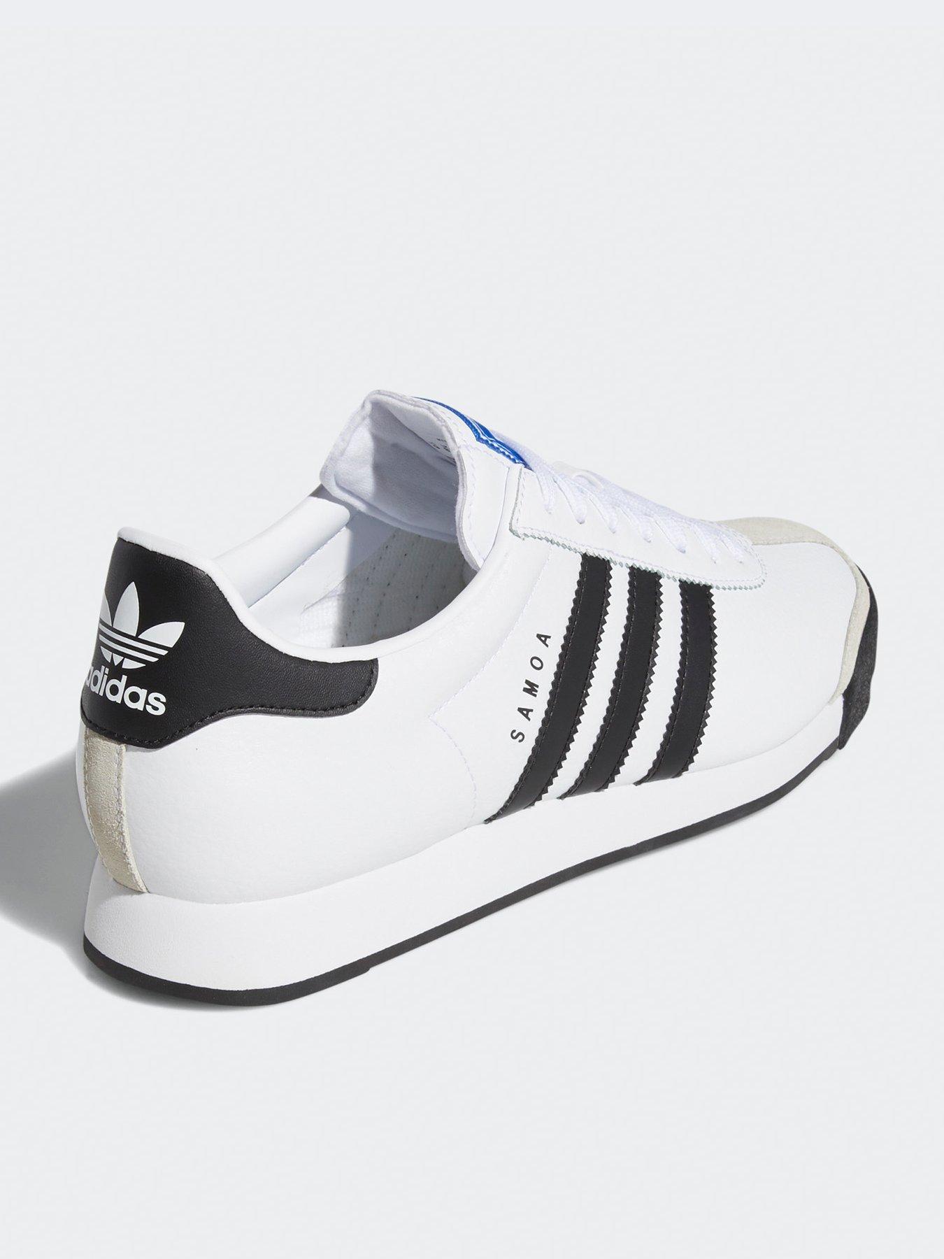 adidas Originals Men's Samoa Trainer White Littlewoods