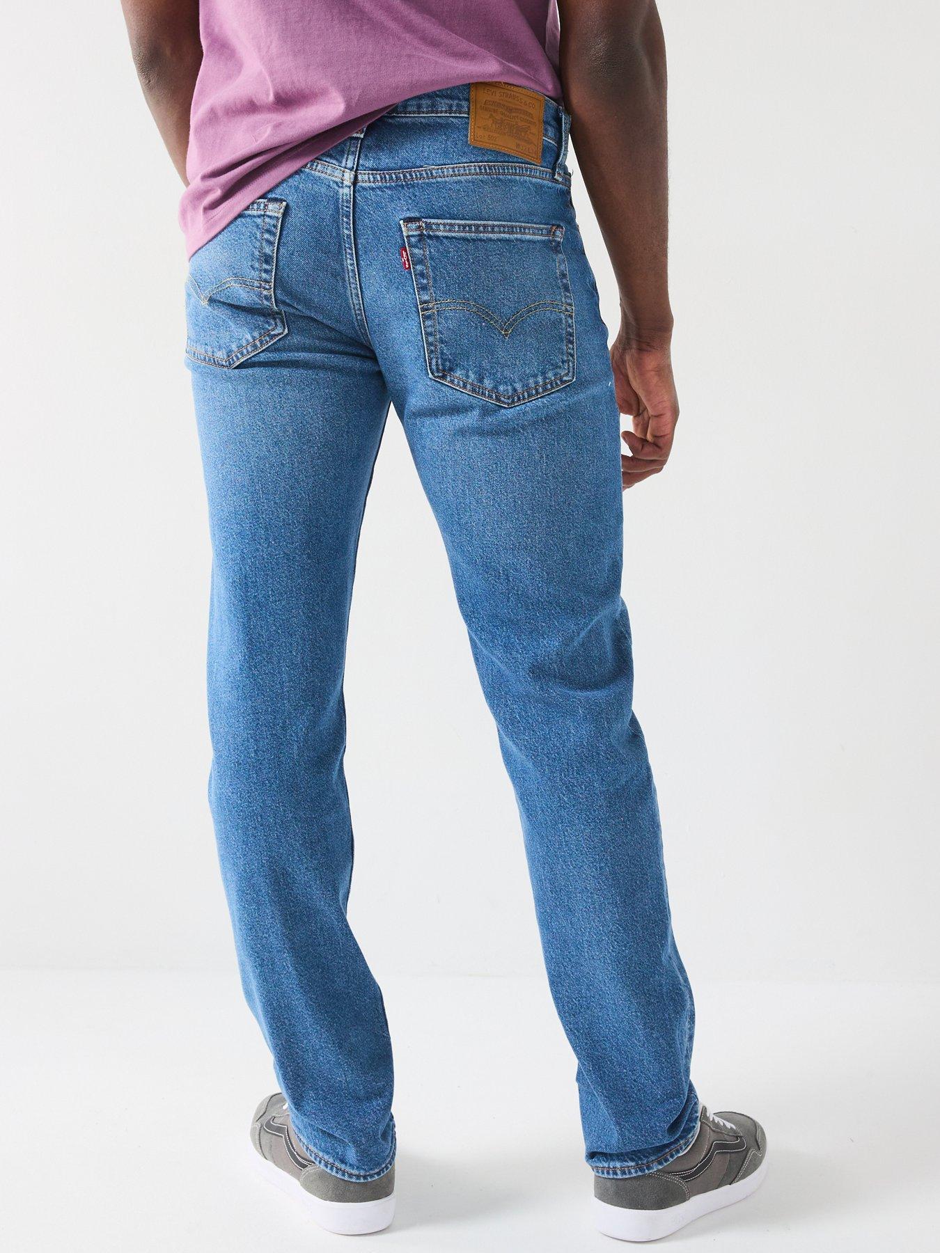 Image 2 of 4 of Levi's 502 Tapered Fit Jeans - Almost Warm - Blue