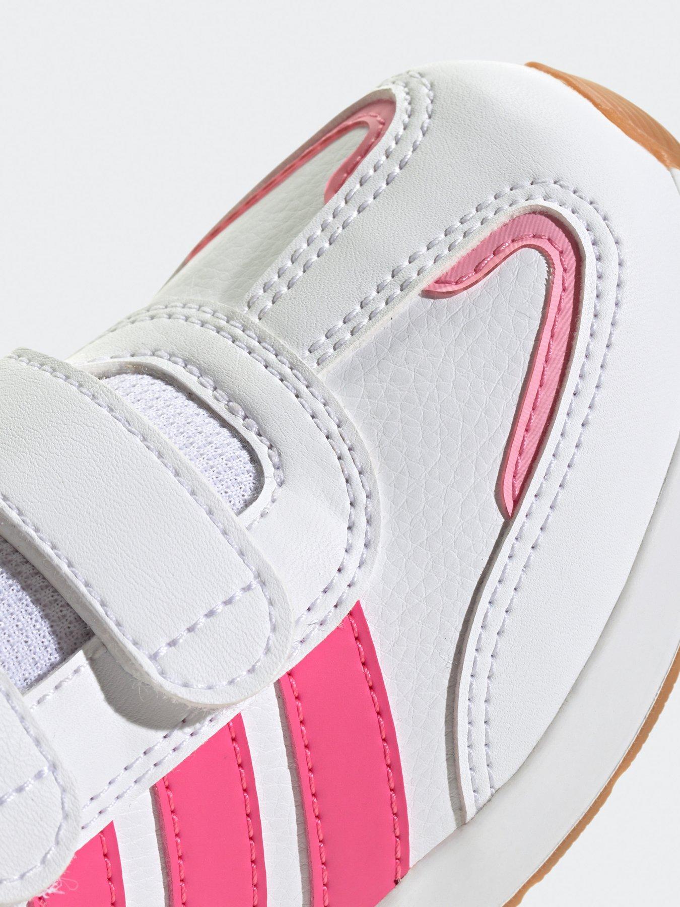 Image 6 of 6 of adidas Sportswear Kids Tensaur Switch Trainers - White/Pink