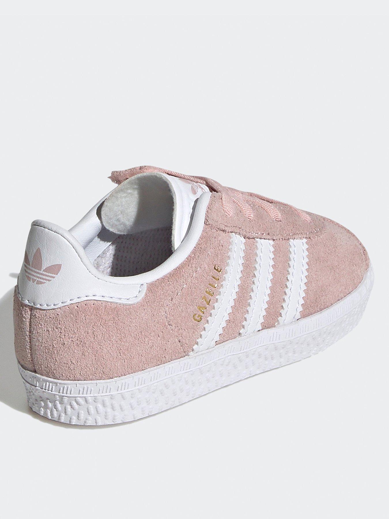 Infant pink adidas trainers on sale