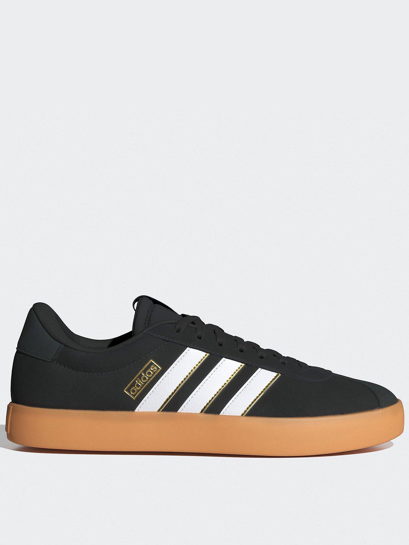  image of adidas-sportswear-mens-vlnbspcourt-30-trainers-blackwhite