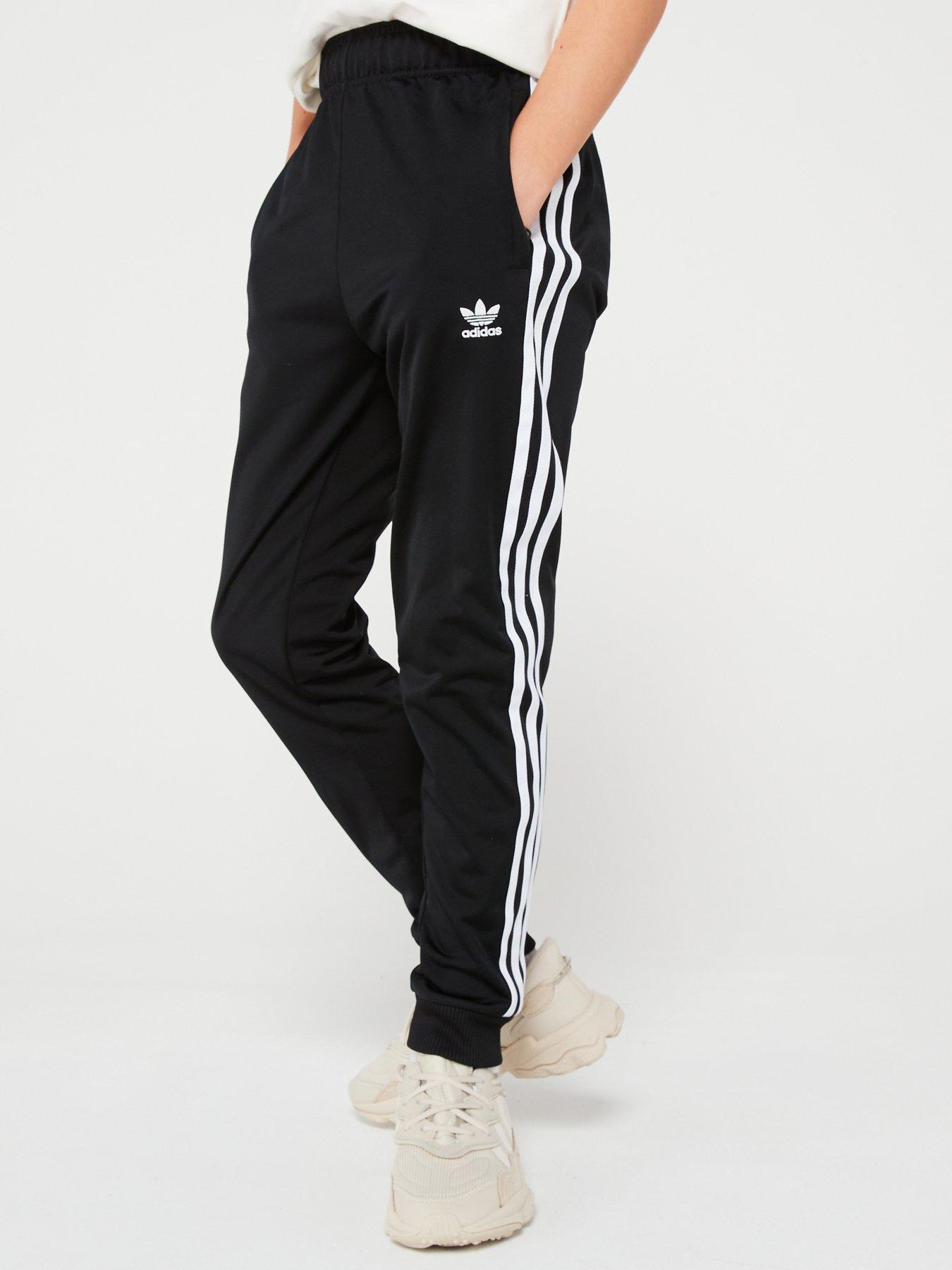 undefined Older Unisex Superstar Track Pants - Black