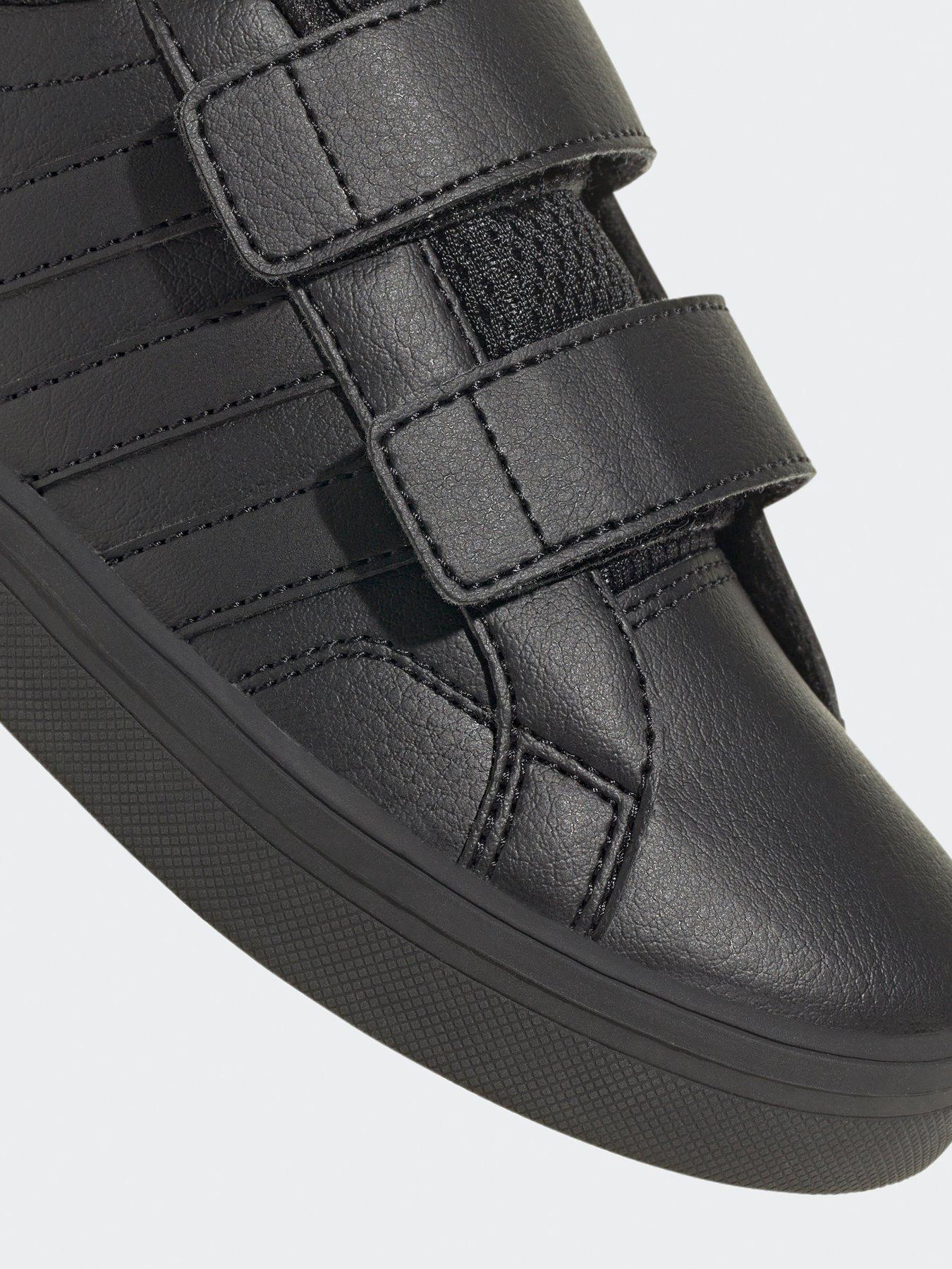 adidas Sportswear Kid's Vs Pace 20 Velcro Trainers - Black | Littlewoods
