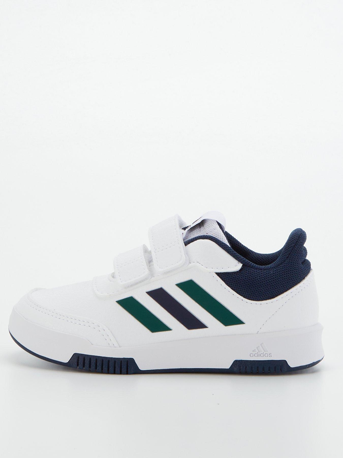 undefined Kid's Tensaur Sport 2.0 Velcro Trainers  - White/green