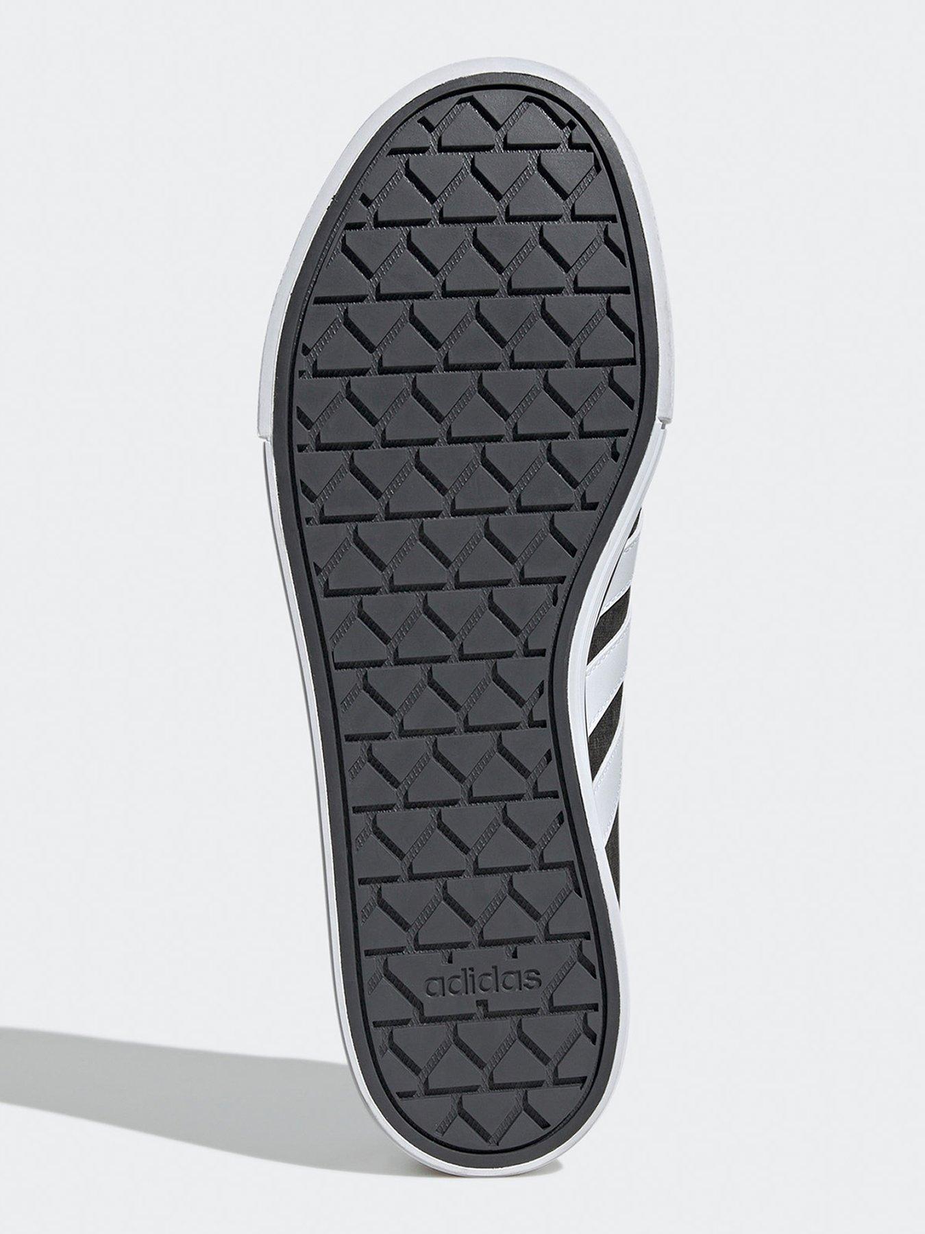  image of adidas-sportswear-mens-canvas-daily-40-trainers-blackwhite