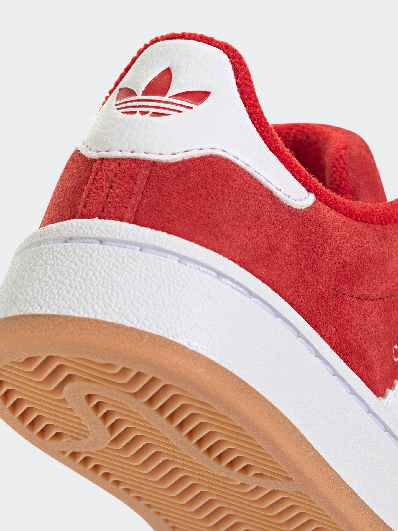  image of adidas-originals-kids-unisex-campus-00s-elastic-trainers-red