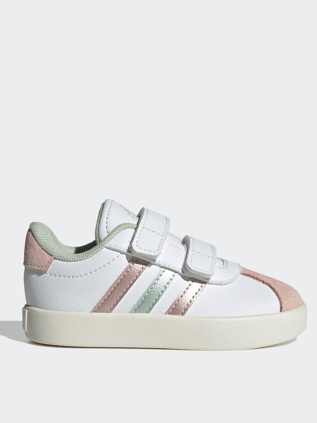 adidas Sportswear Infant Vl Court Velcro Trainers White