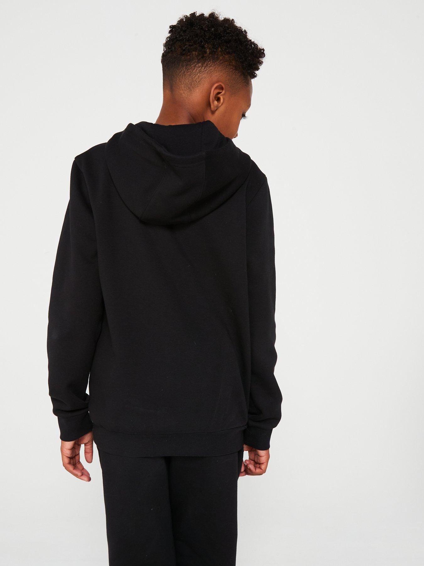  image of adidas-originals-older-unisex-overhead-hoodie-black