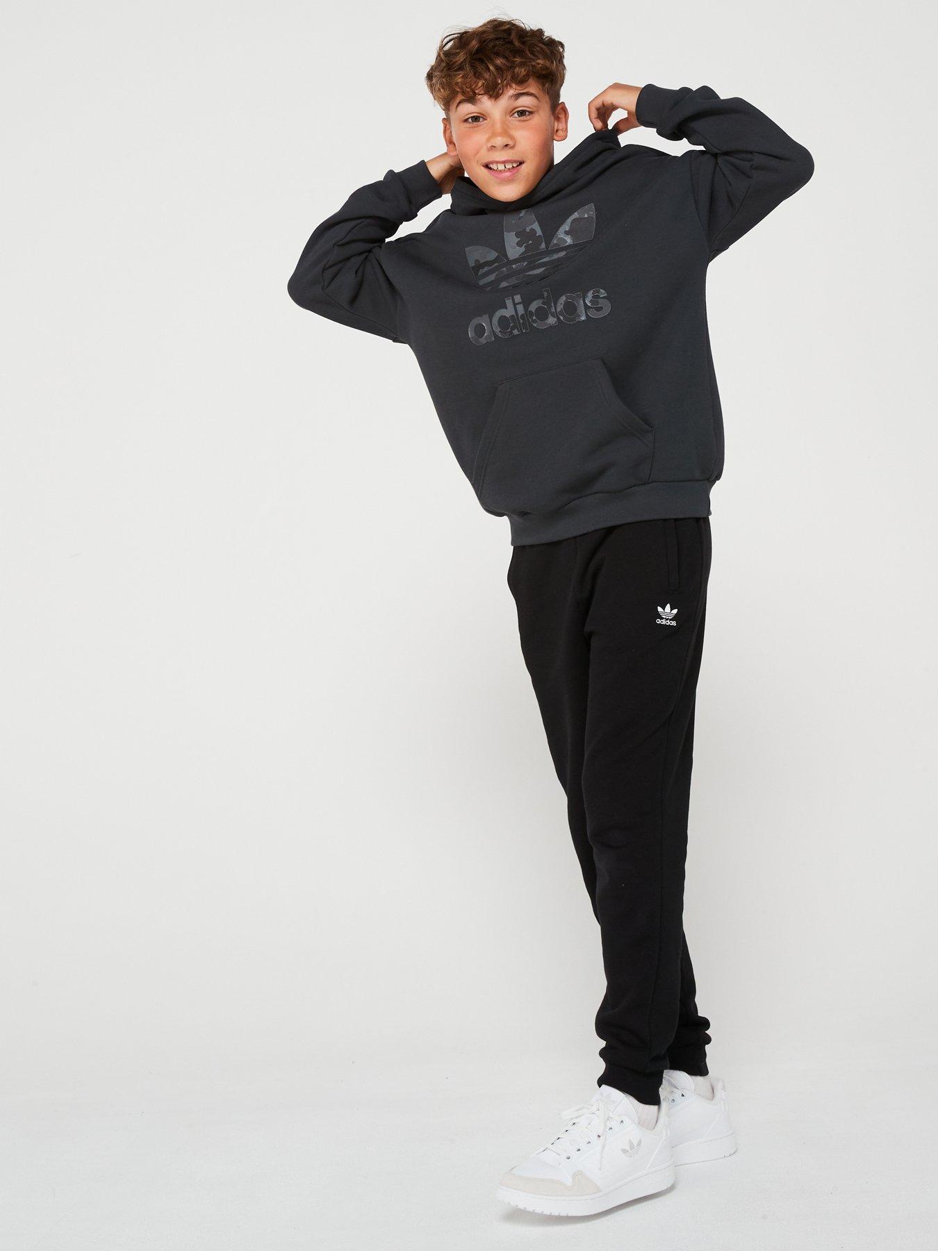 Image 3 of 6 of adidas Originals Junior Kids Hoodie - Dark Grey