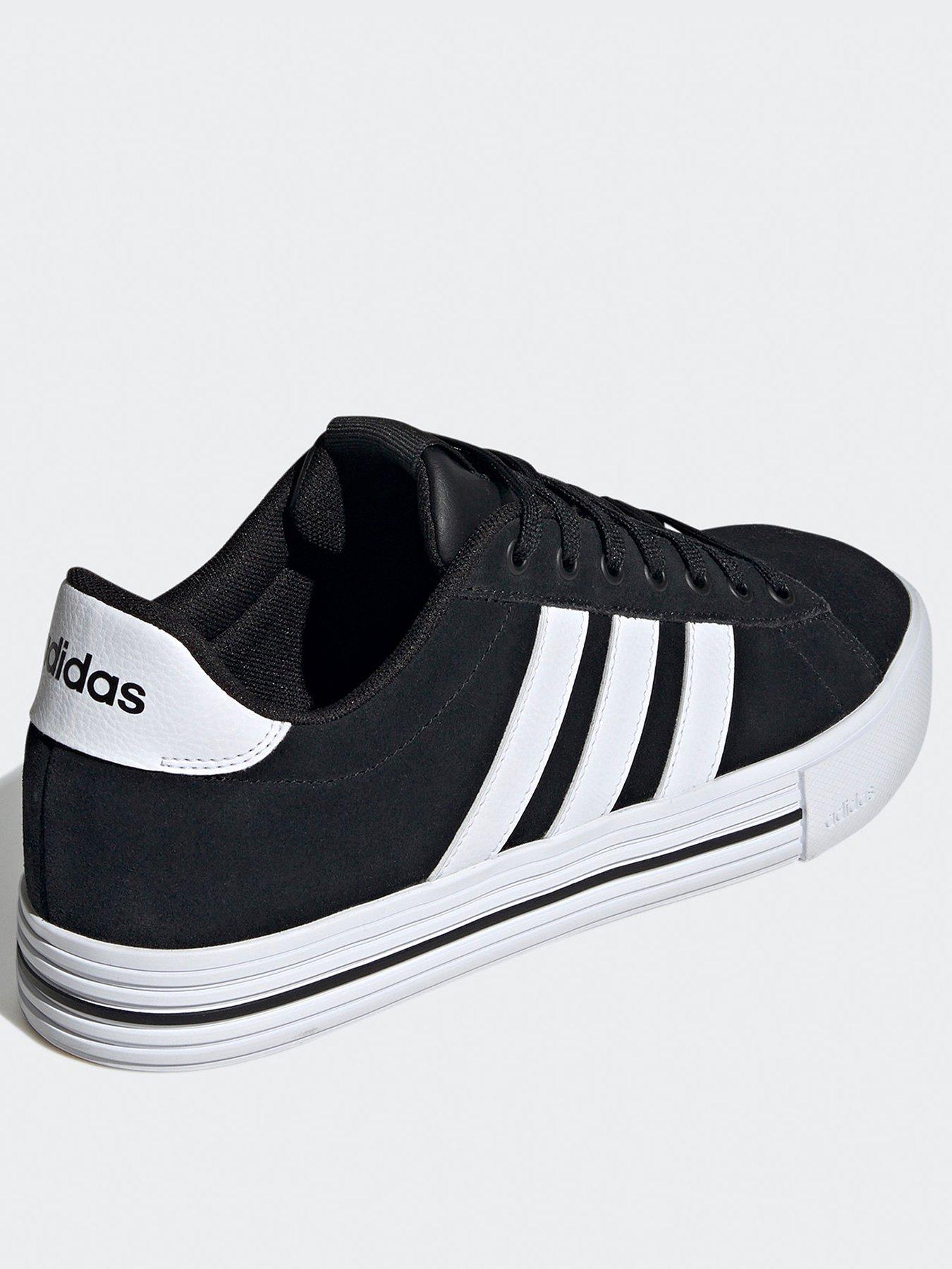 Men s Suede Daily 4.0 Trainers Black White