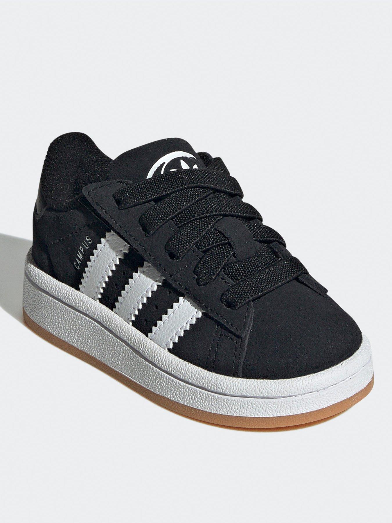 adidas Originals Unisex Infant Campus 00s Elastic Trainers Black white littlewoods