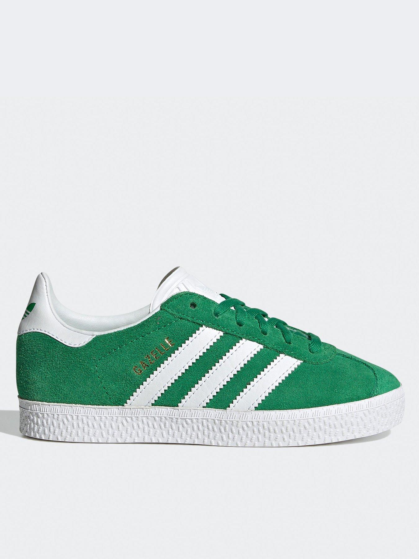 adidas-originals-kids-unisex-gazelle-trainers-green