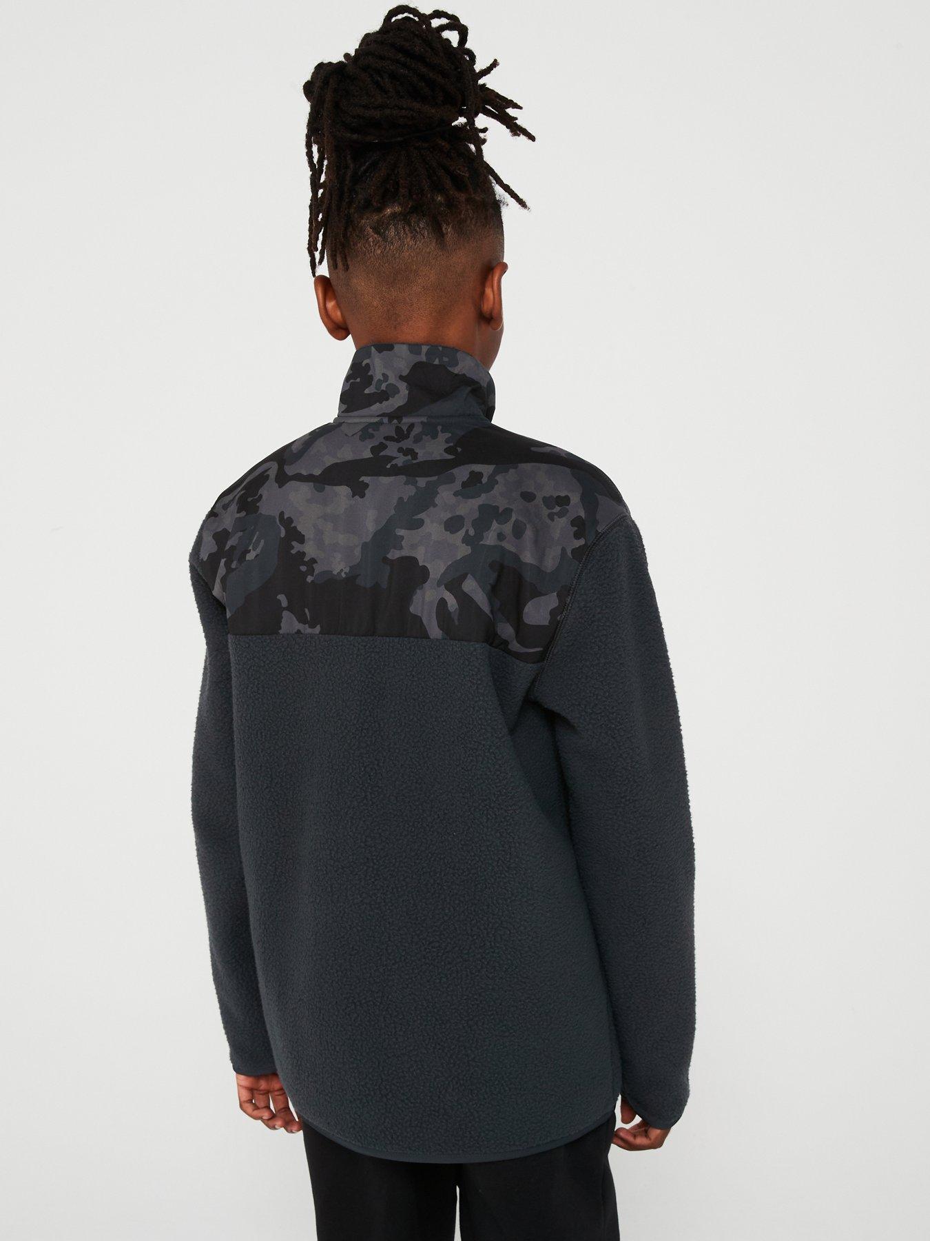Image 2 of 6 of adidas Originals Junior Kids Fleece - Dark Grey