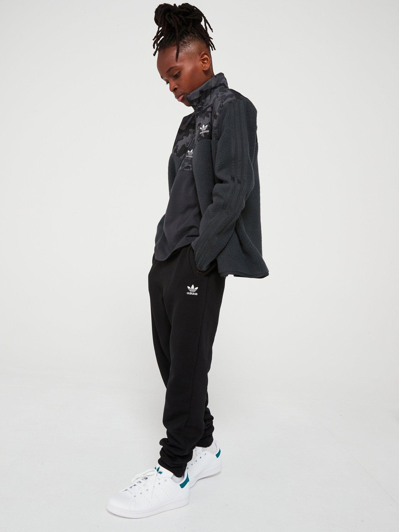 Image 3 of 6 of adidas Originals Junior Kids Fleece - Dark Grey