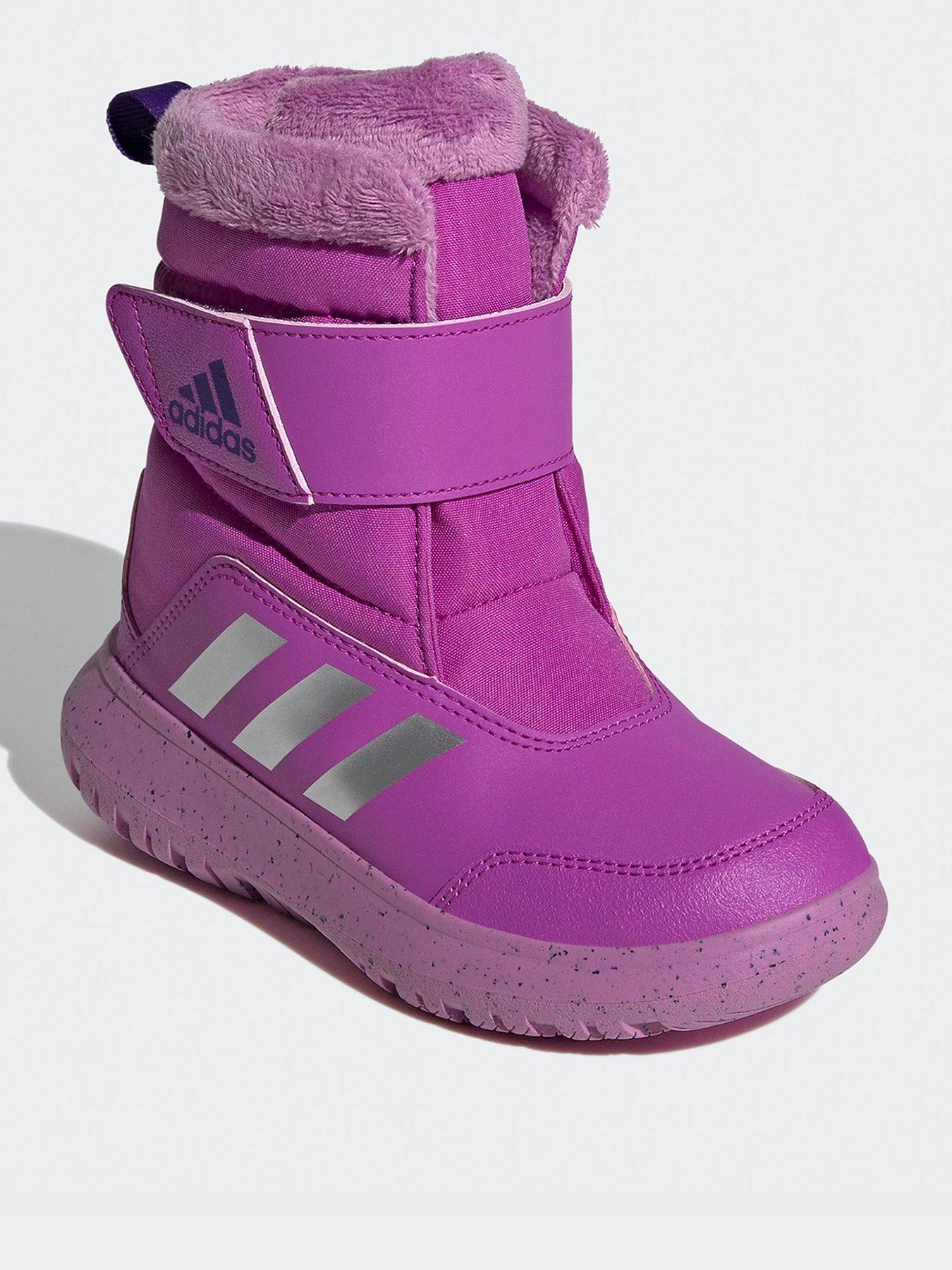  image of adidas-sportswear-kids-winterplay-boots-pink