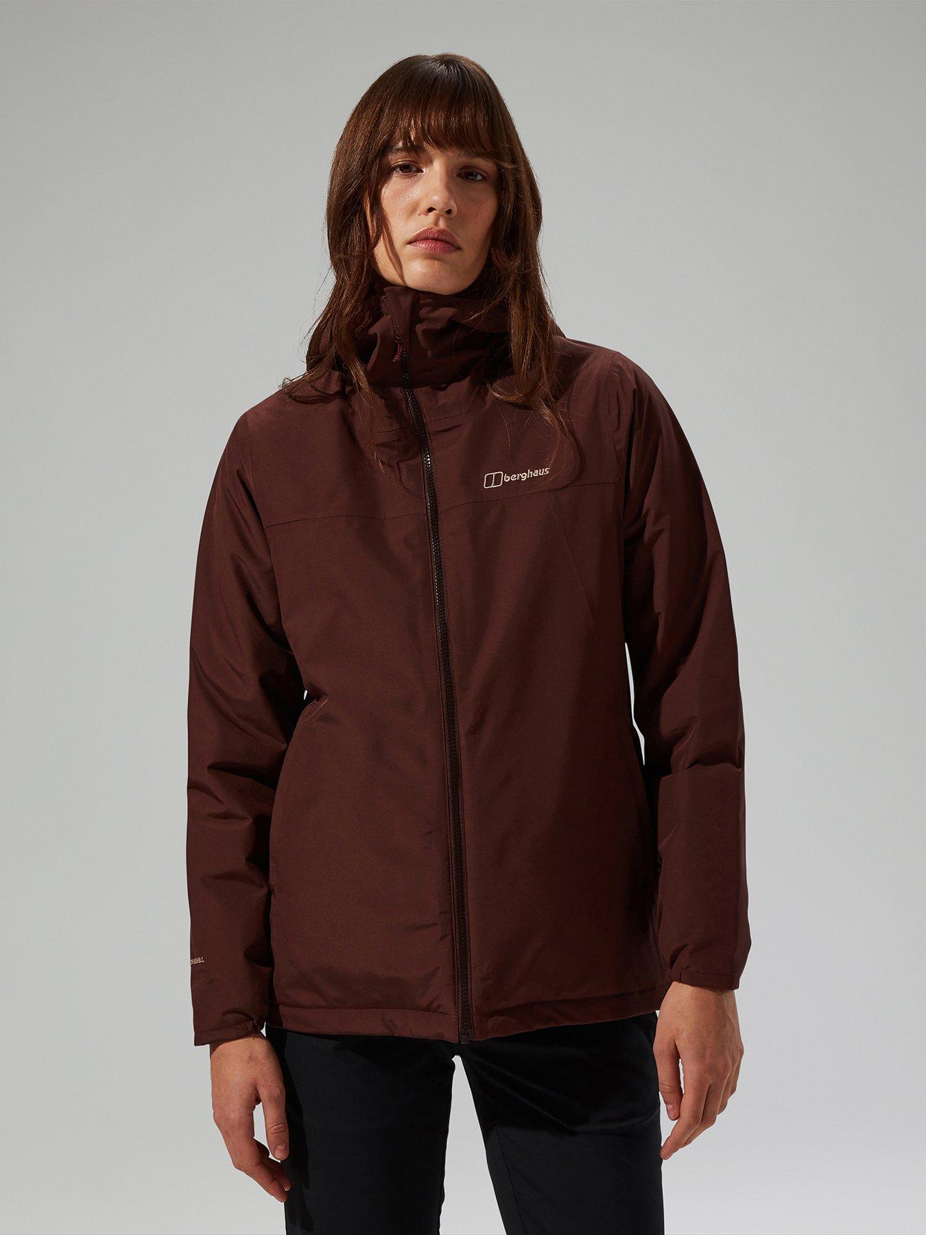 undefined Womens Deluge Pro 3.0 Insulated Jacket - Brown