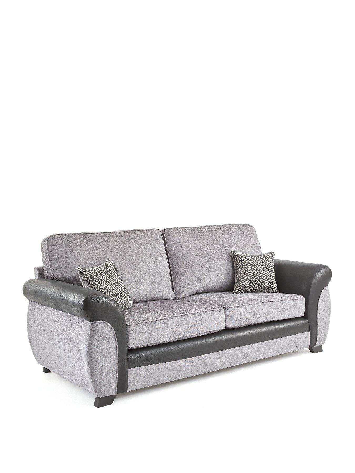 Image 3 of 6 of Very Home Marino 3 Seater Standard Back Sofa - Made in the UK