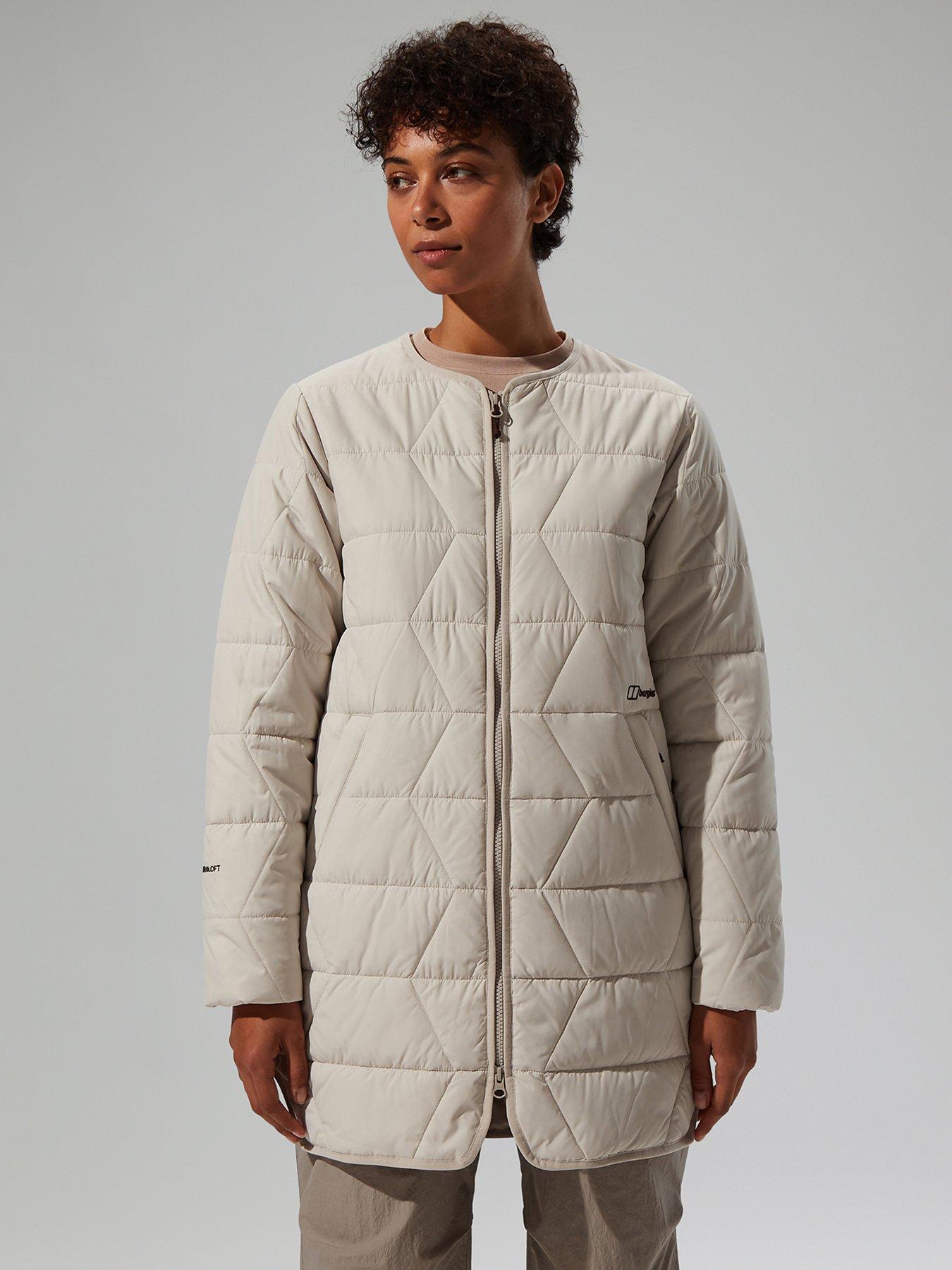 undefined Womens Netherdene Quilted Jacket - Grey