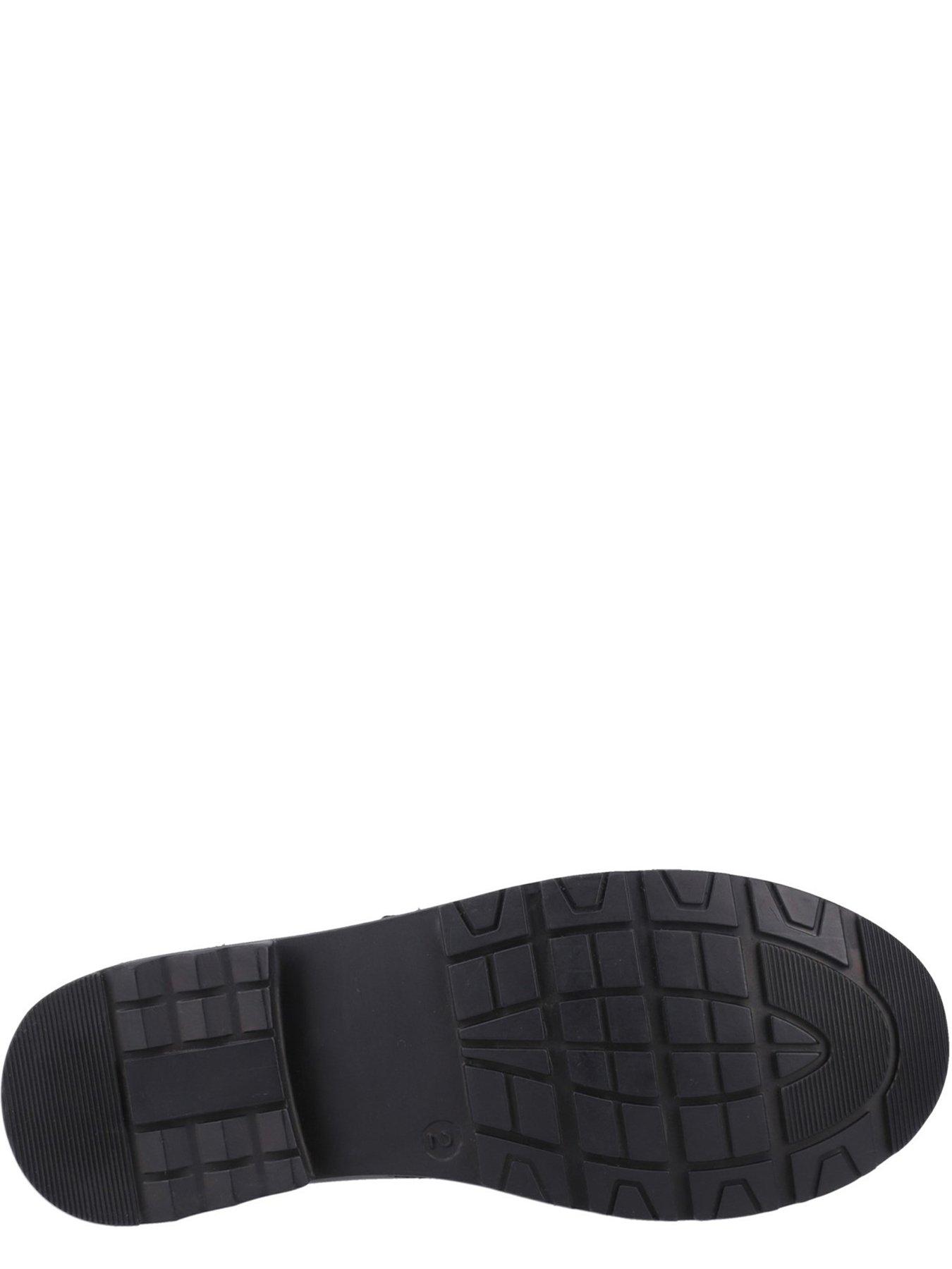  image of hush-puppies-barry-snr-school-shoe-black