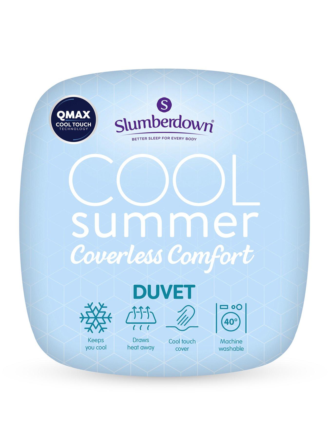 Image 1 of 7 of Slumberdown Cool Summer Coverless Comfort Duvet- Blue