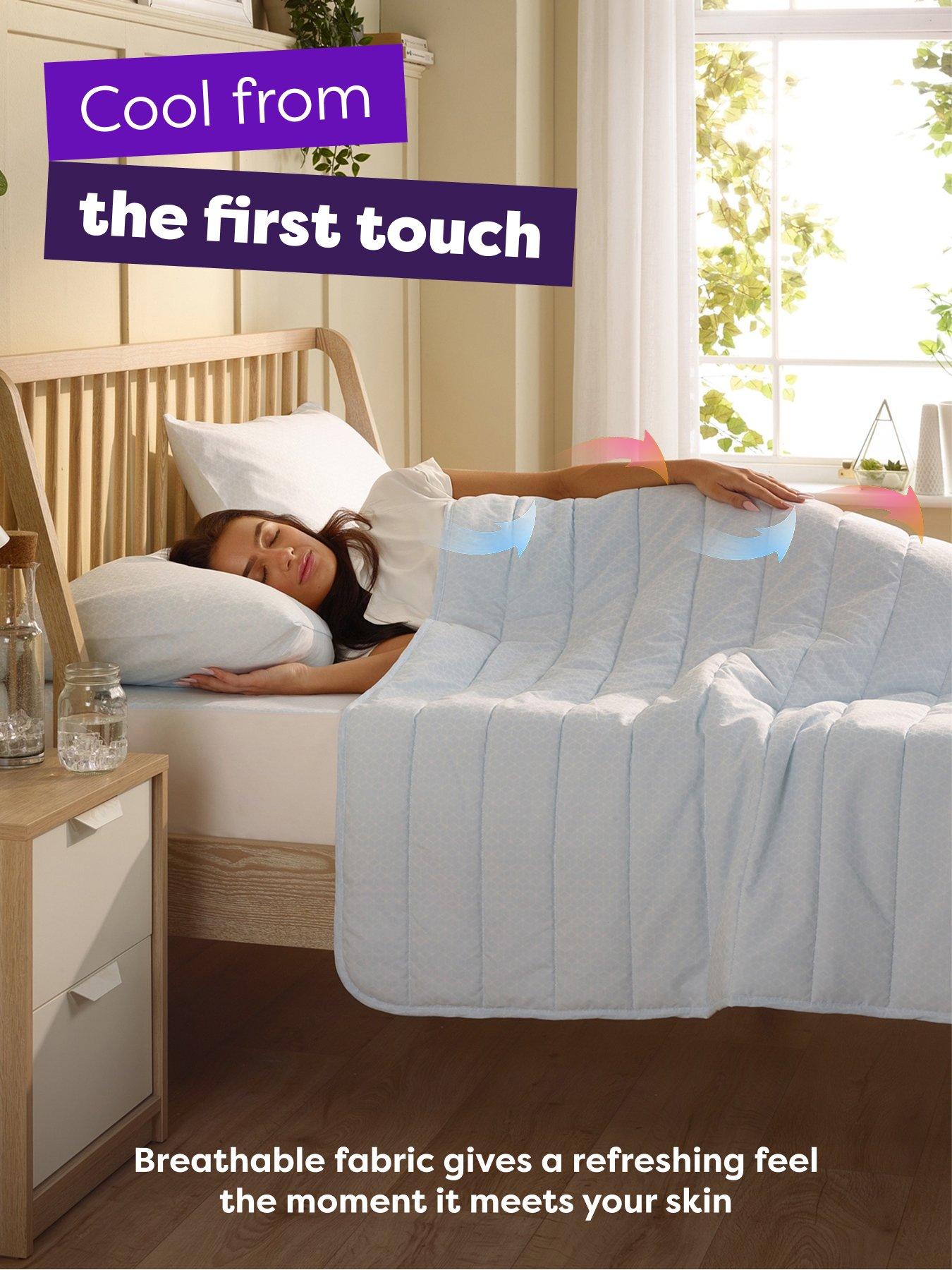 Image 3 of 7 of Slumberdown Cool Summer Coverless Comfort Duvet- Blue