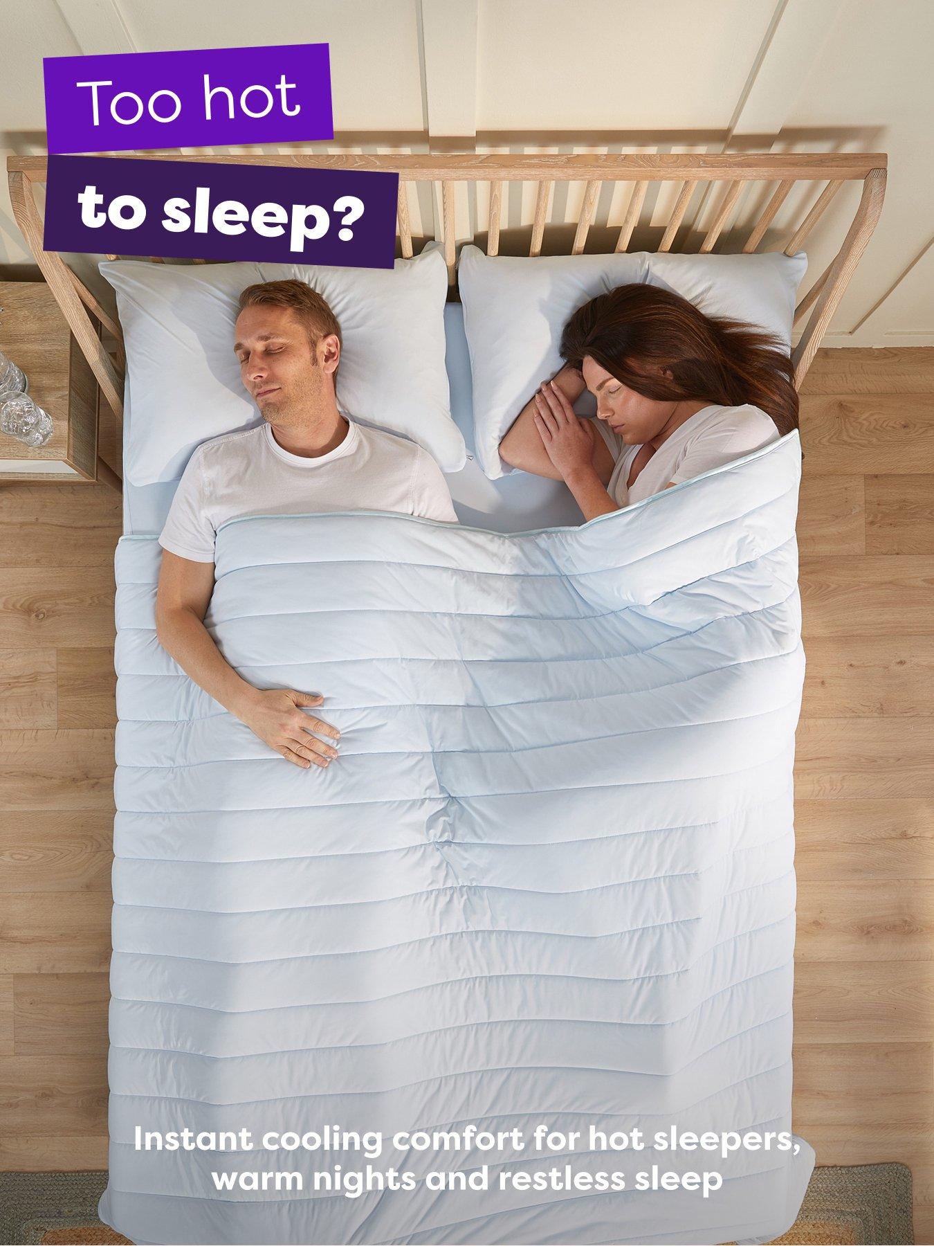 Image 6 of 7 of Slumberdown CoolSleep Ultra Cool Touch Summer Duvet - Blue