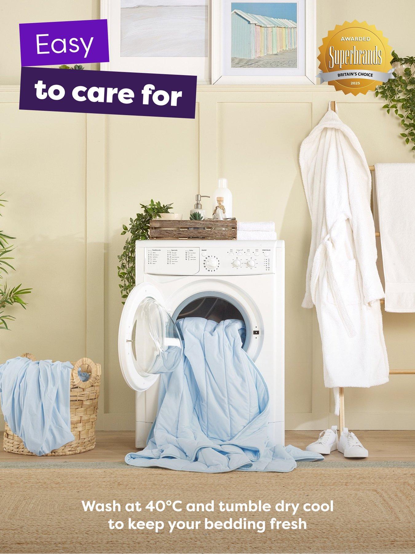 Image 7 of 7 of Slumberdown CoolSleep Ultra Cool Touch Summer Duvet - Blue