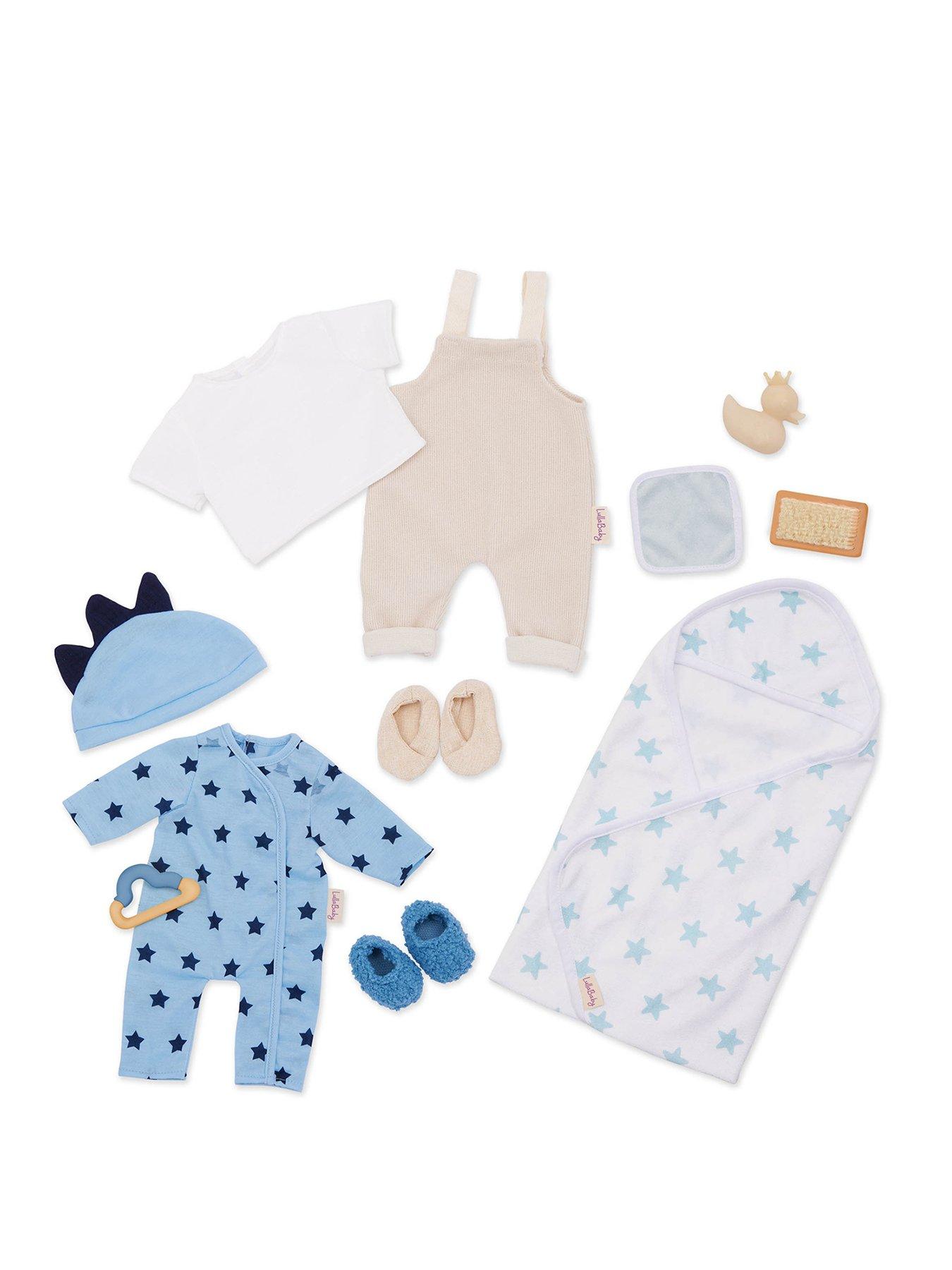front image of 14-baby-doll-its-a-boy-outfit-accessory-set