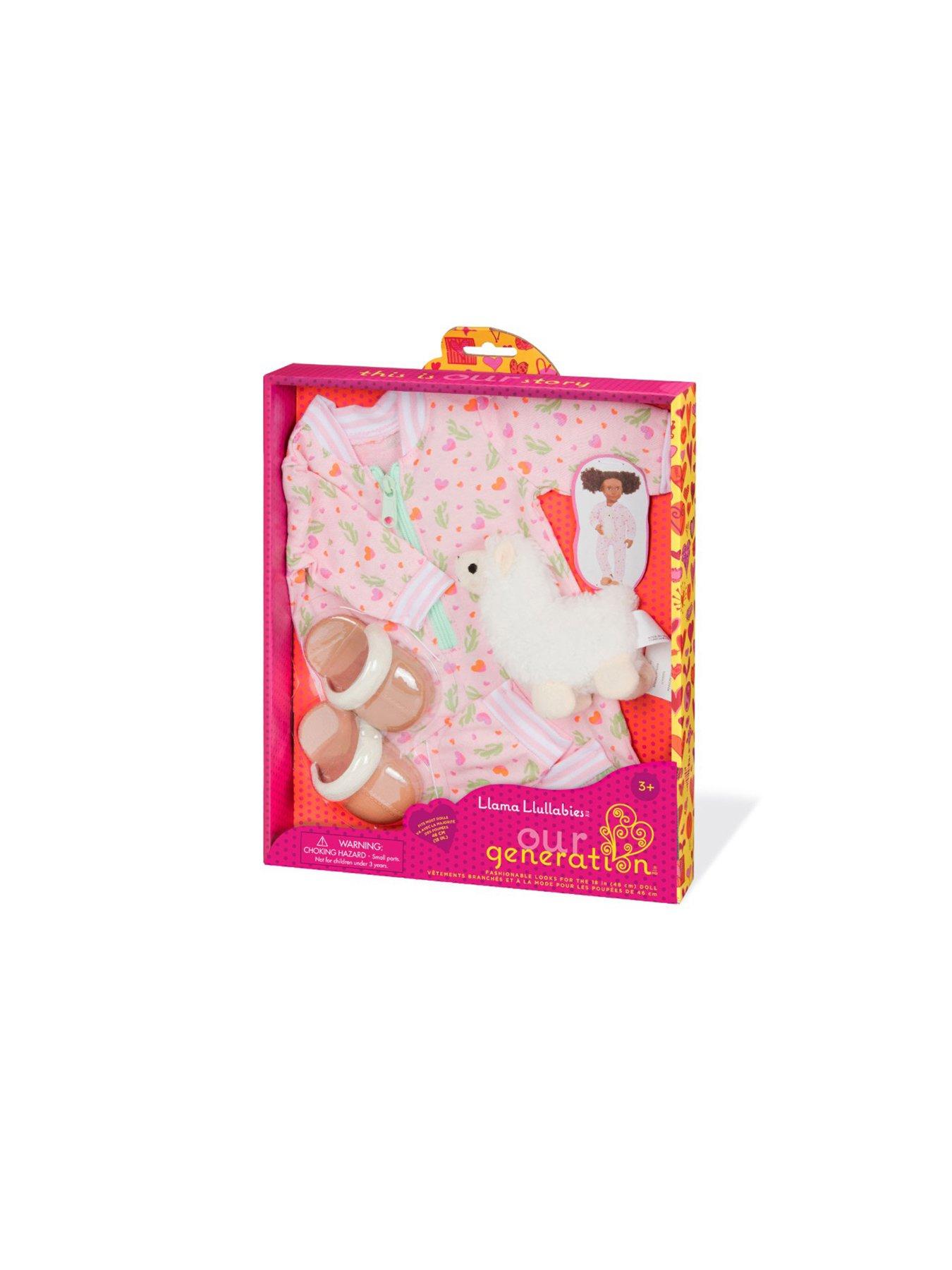 Image 4 of 4 of Our Generation Llama Lullabies Doll Outfit