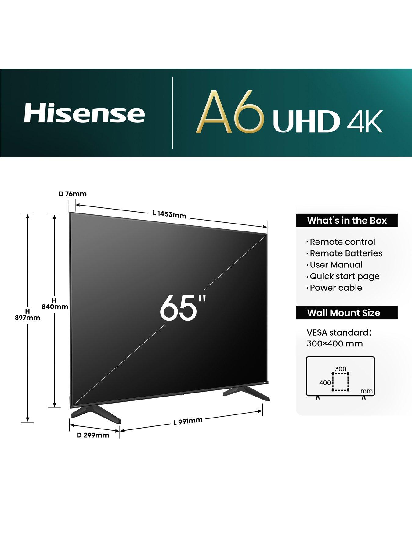  image of hisense-65a6ntuk-65-inchnbsp4k-hdr-smart-tv