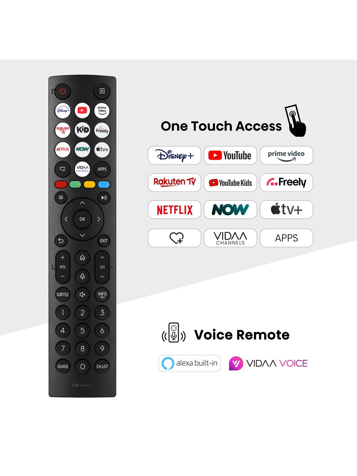  image of hisense-55a6ntuk-55-inch-4k-hdr-smart-tv