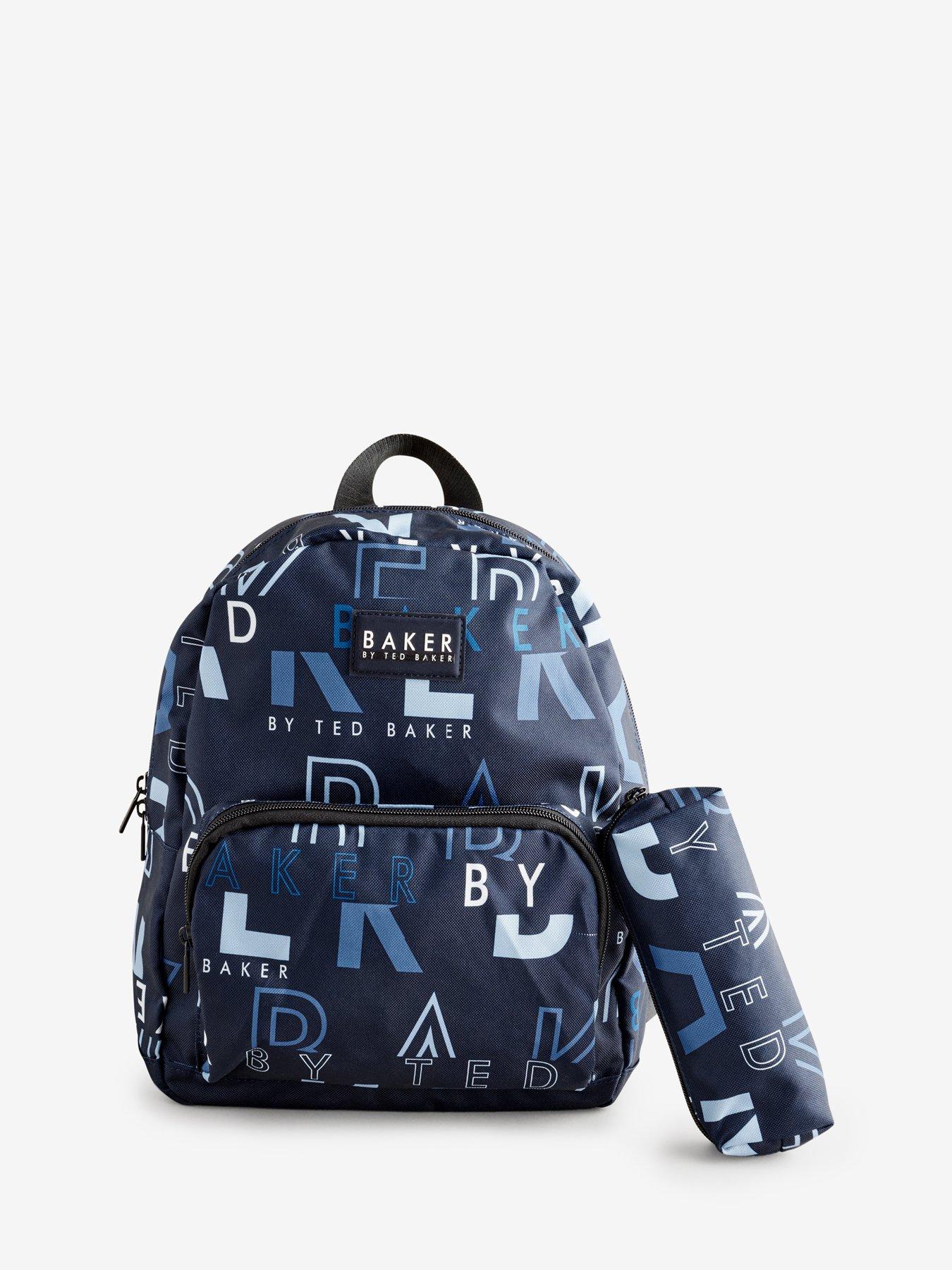 Ted Baker Boys All Over Print Backpack littlewoods