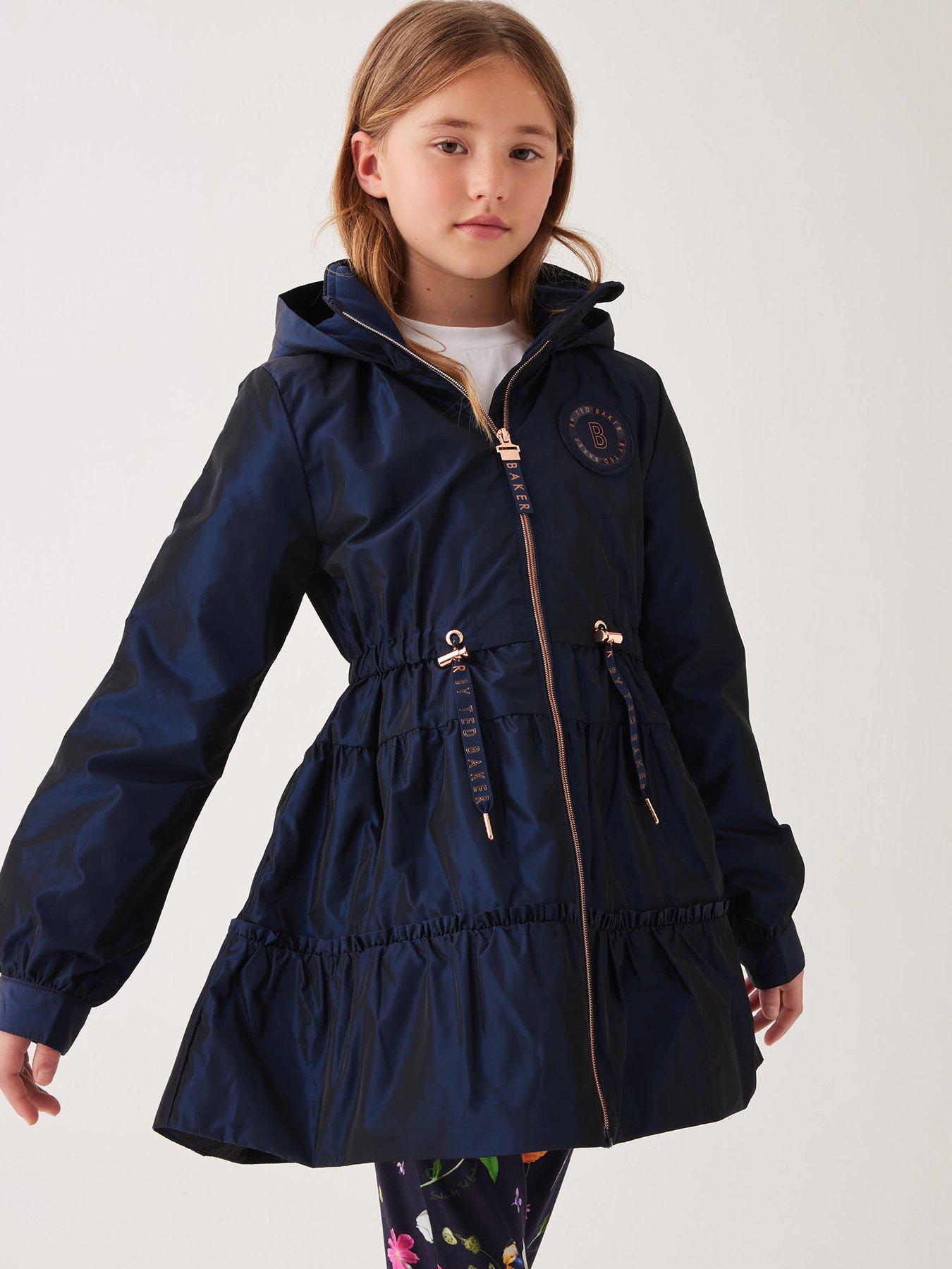 Shops girls navy ted baker coat