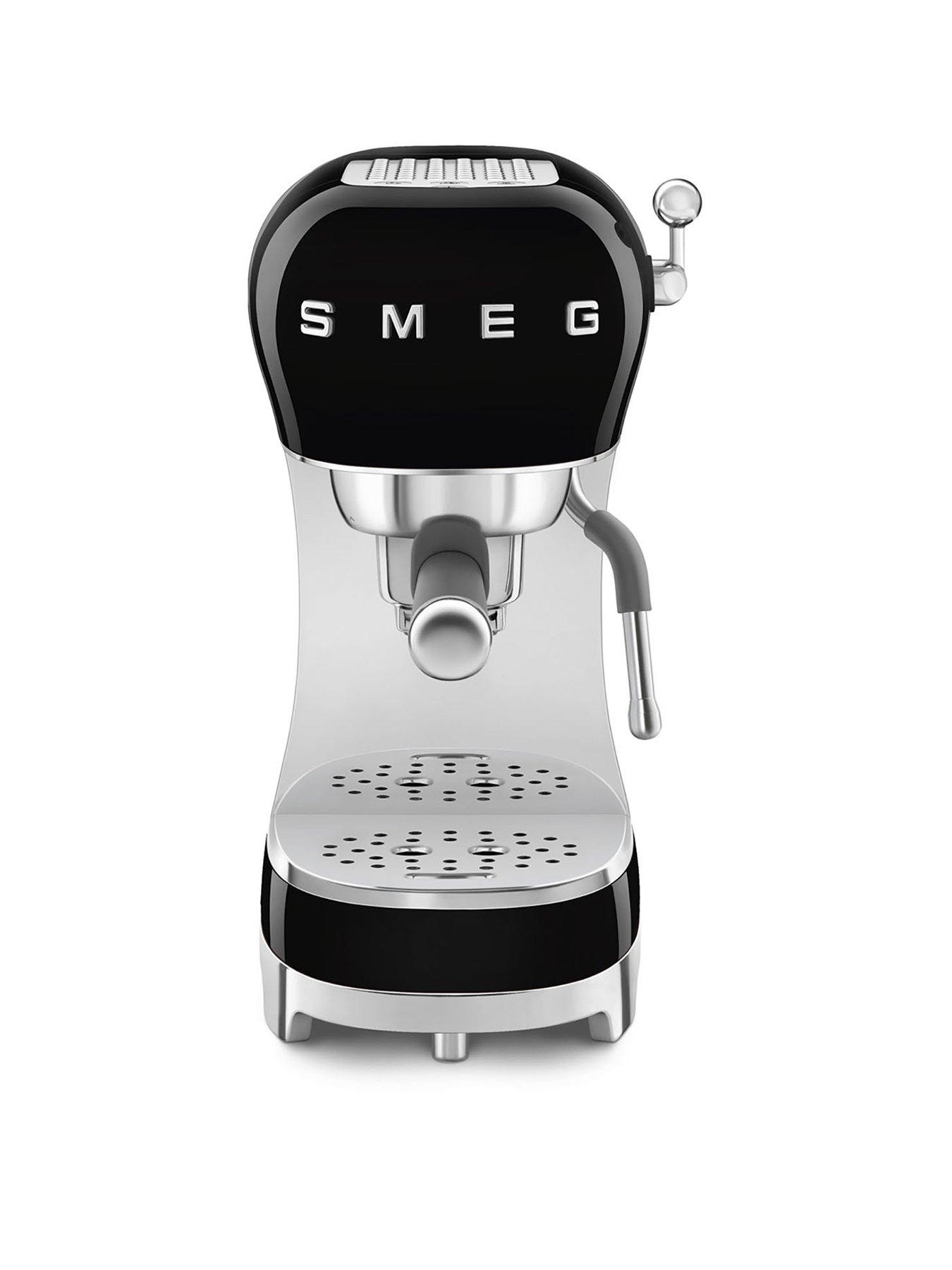 front image of smeg-ecf02-espresso-coffee-machine-black