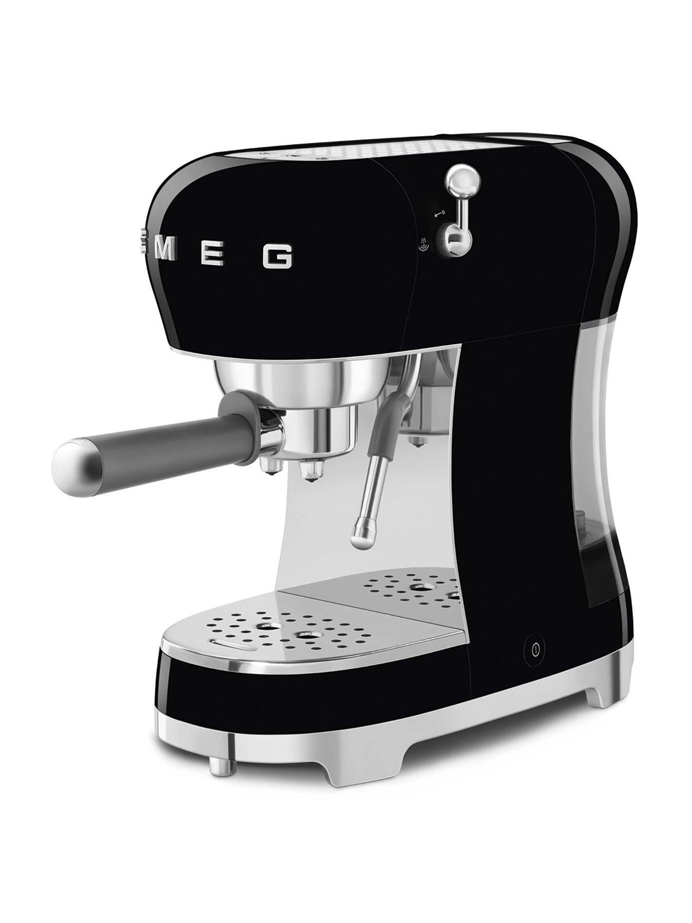  image of smeg-ecf02-espresso-coffee-machine-black