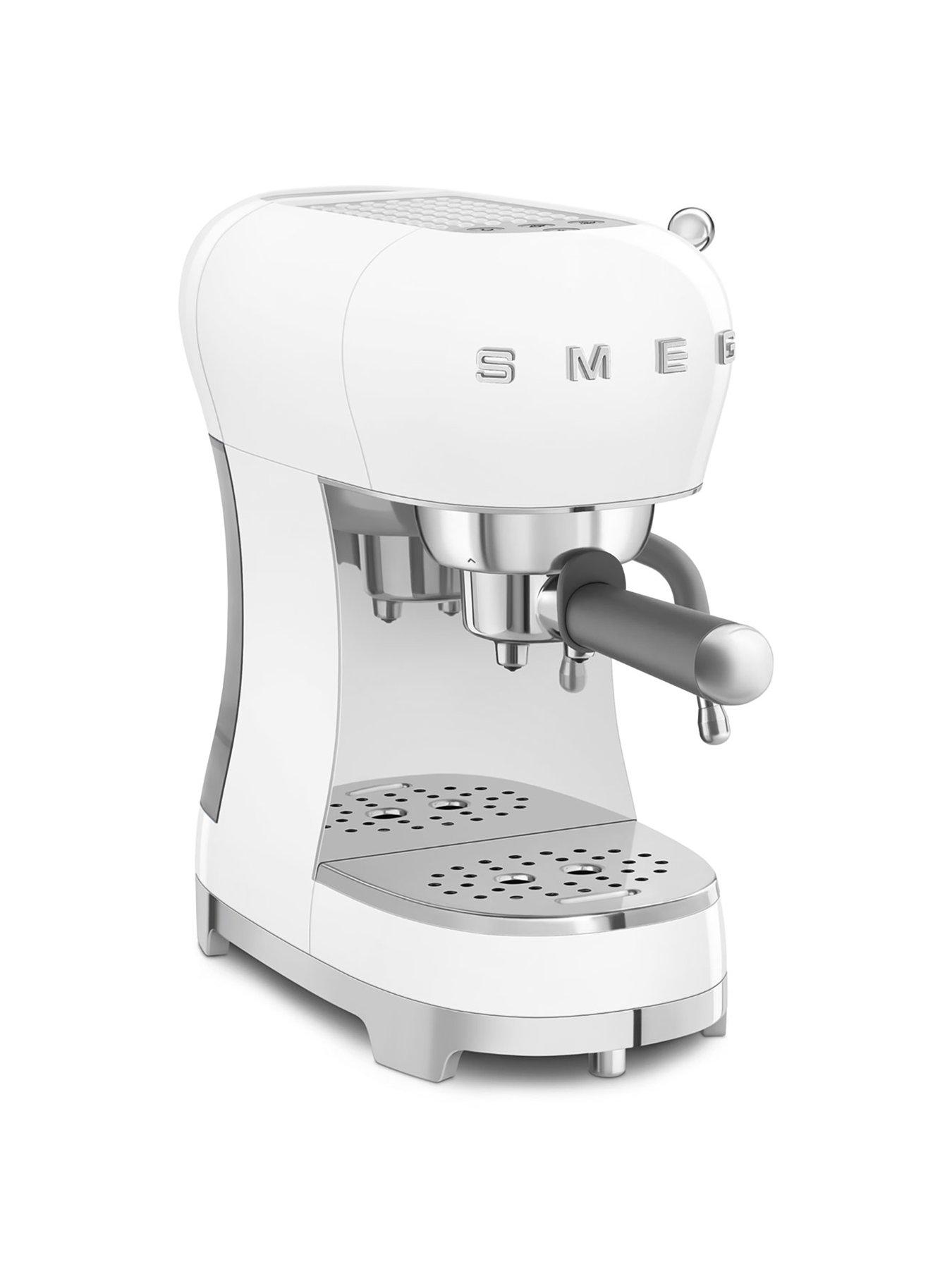 Image 4 of 7 of Smeg ECF02 Espresso Coffee Machine - White