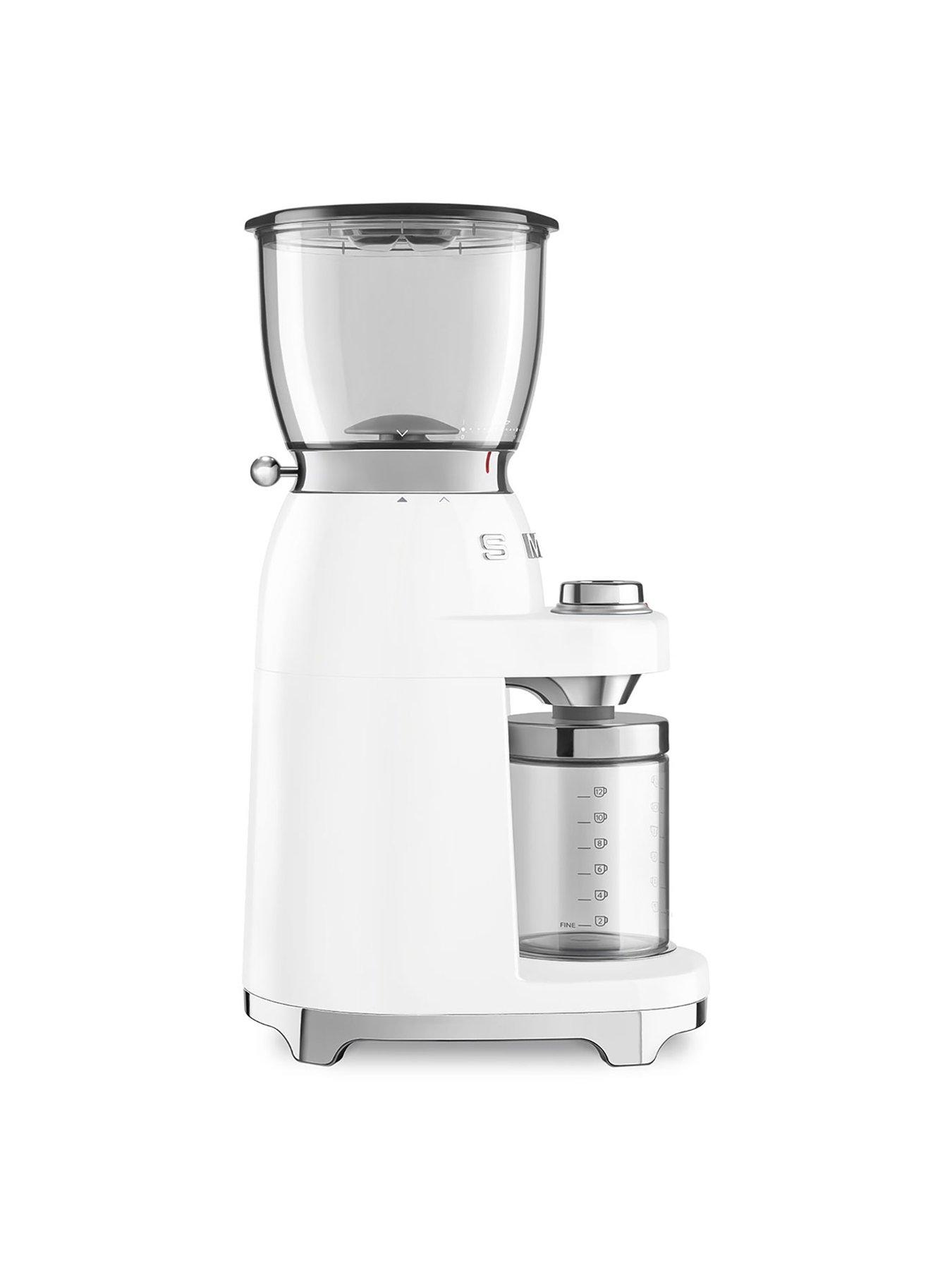  image of smeg-cgf11-50rsquos-style-coffee-grinder-white