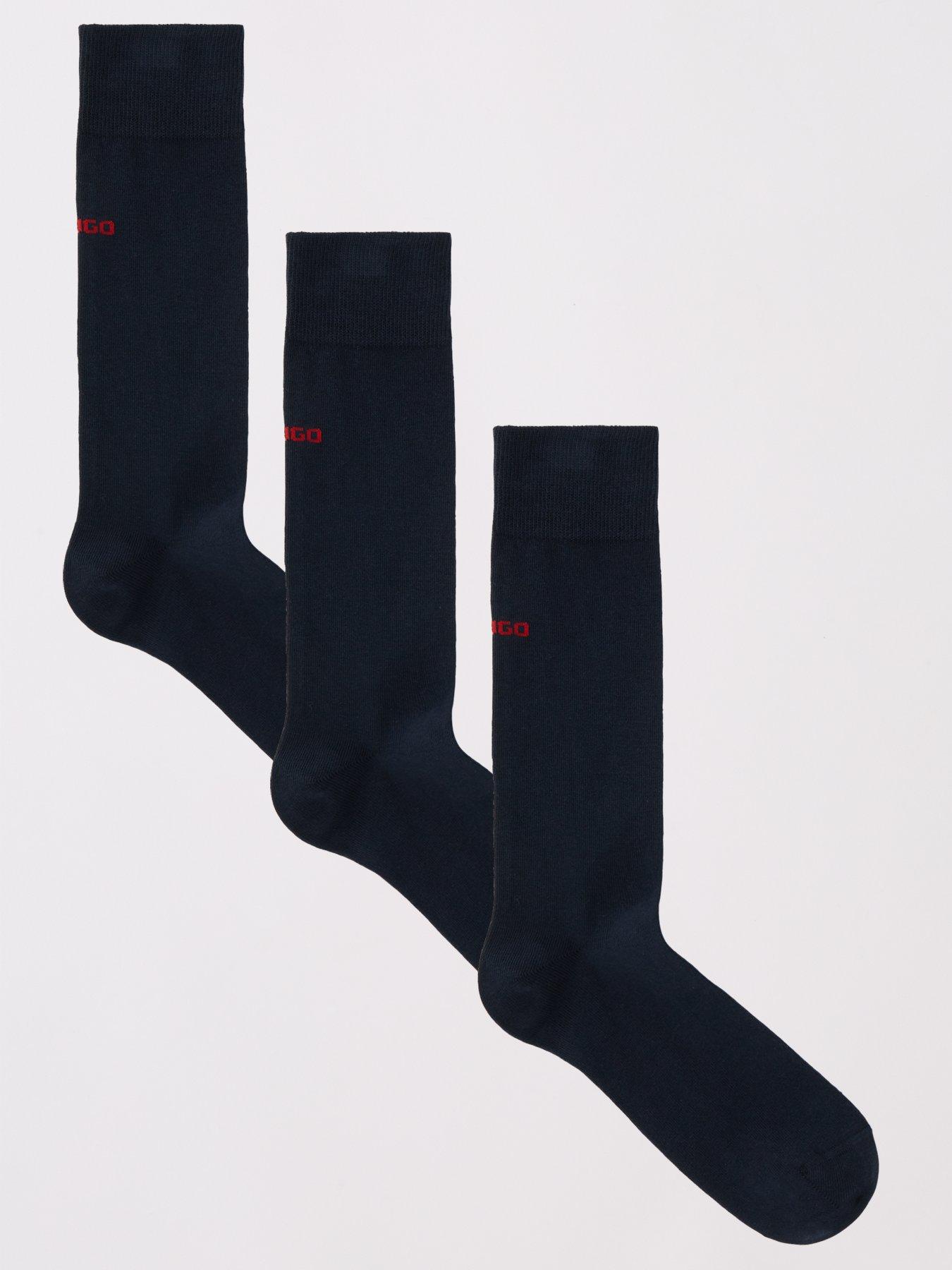 undefined 3 Pack Rs Uni Crew Socks - Dark Blue