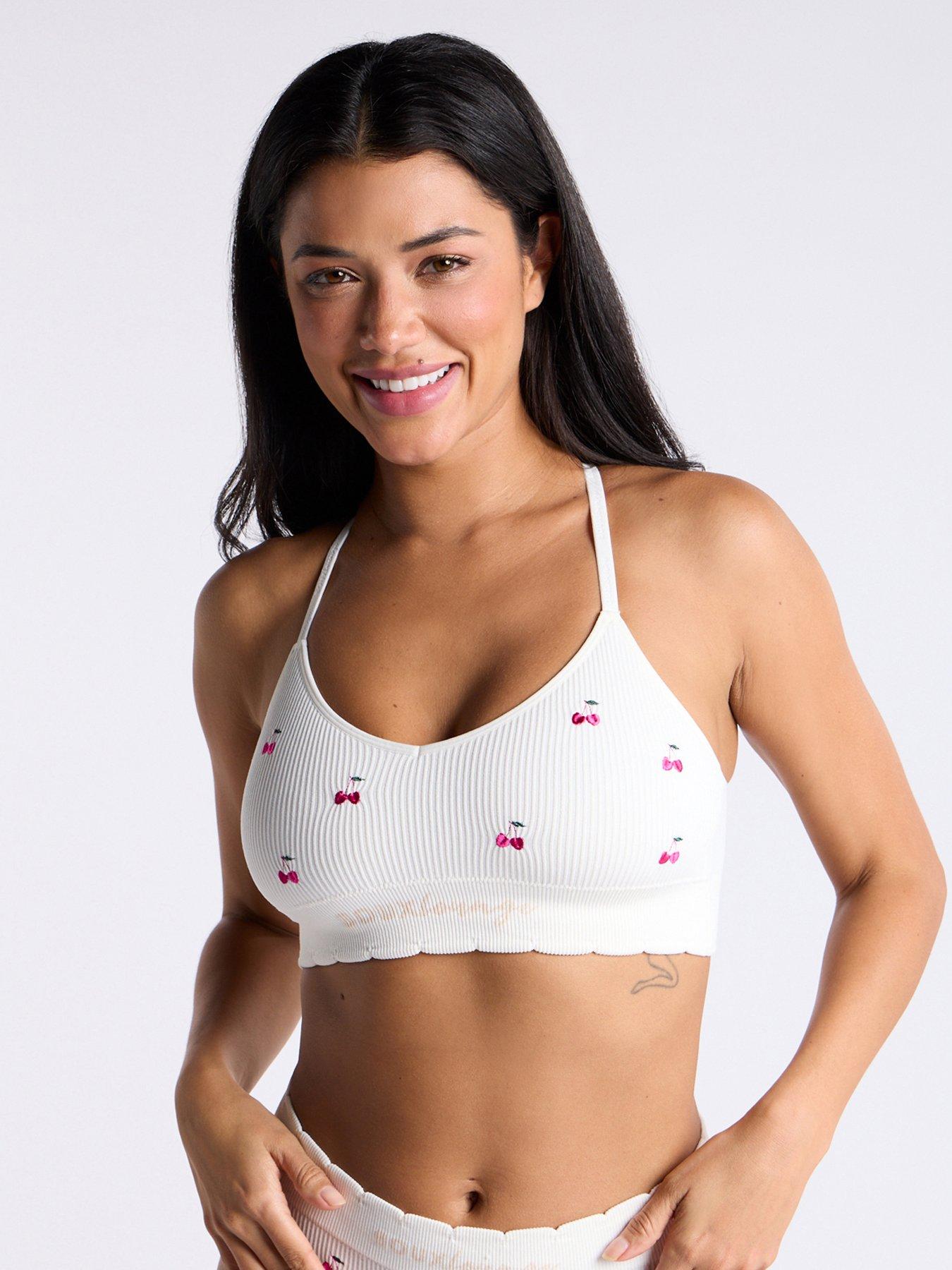 image of boux-avenue-cherry-embroidered-bralette-ivory-mix