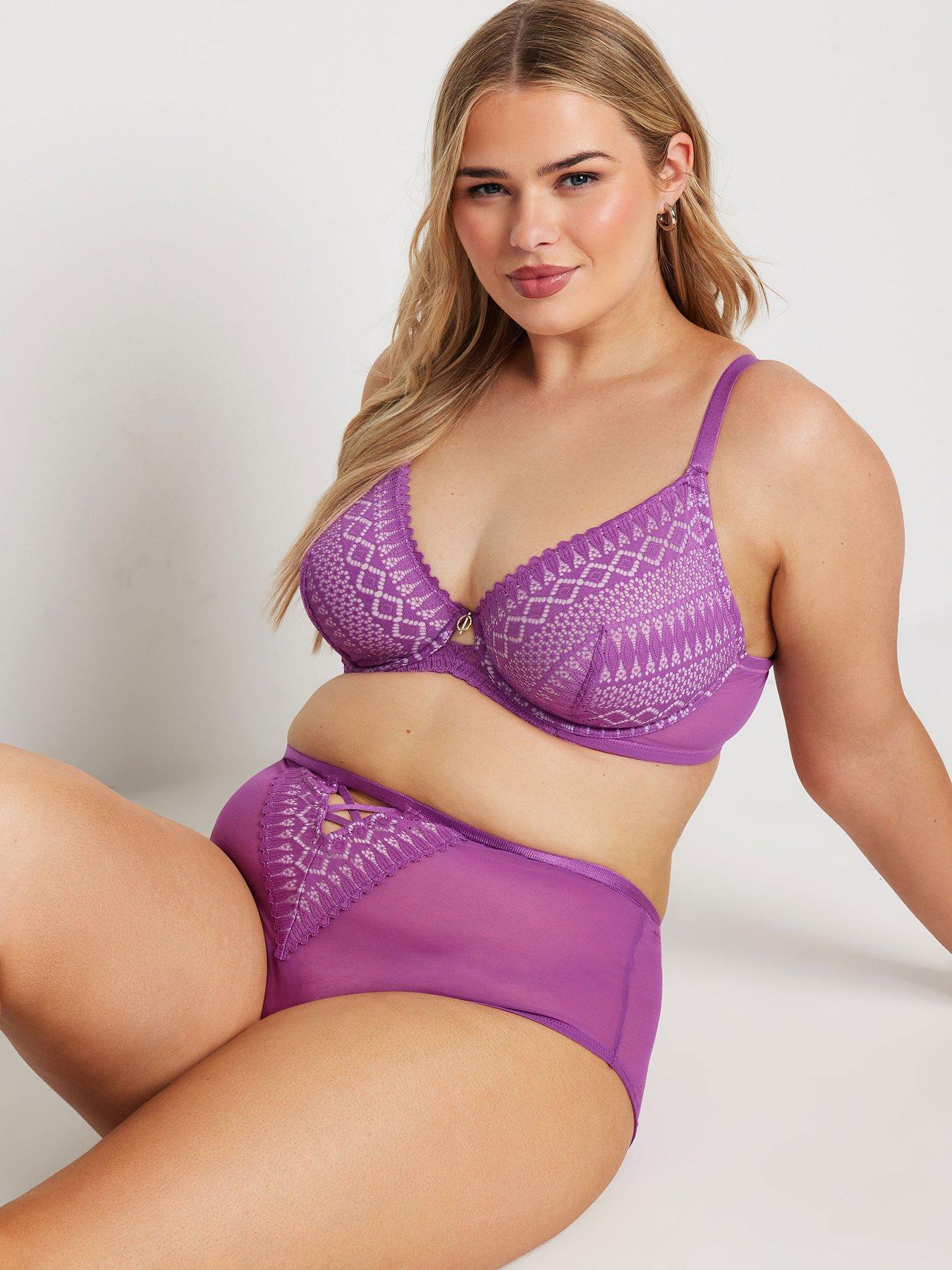 Yours Curve Lace Underwire Bra